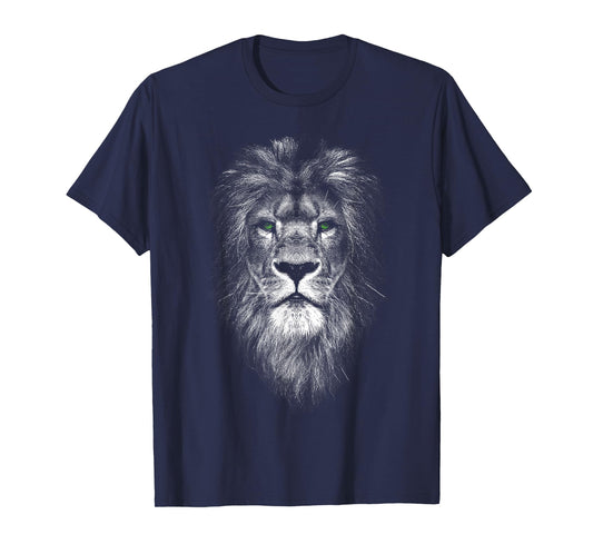 Cool Lion with Green Eyes T-Shirt