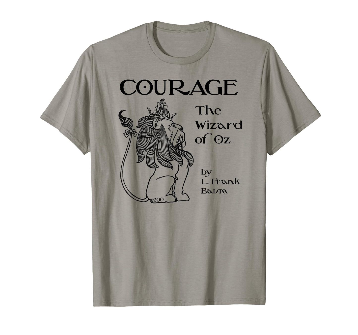 OZ King Lion Courage Halloween Wizard of OZ Cowardly Lion T-Shirt