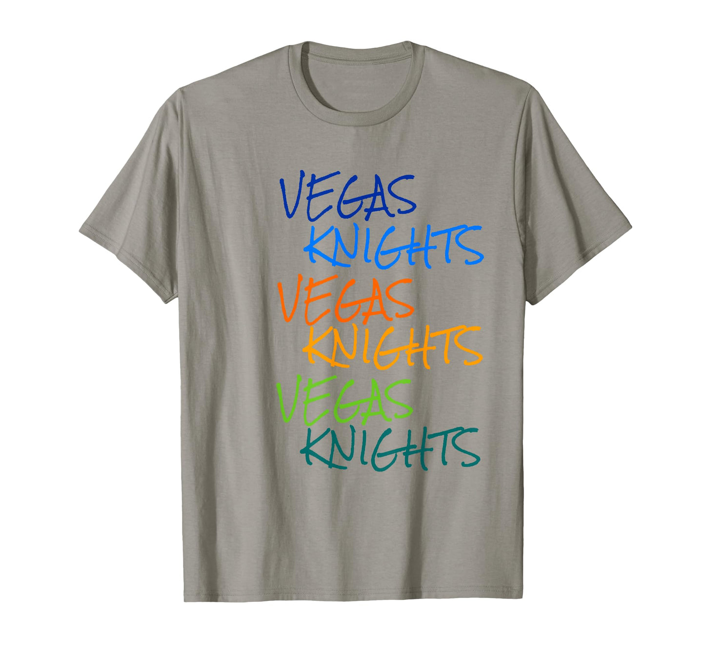 Vegas Knights VGK Colorful Rainbow Unisex/Youth T-Shirt T-Shirt