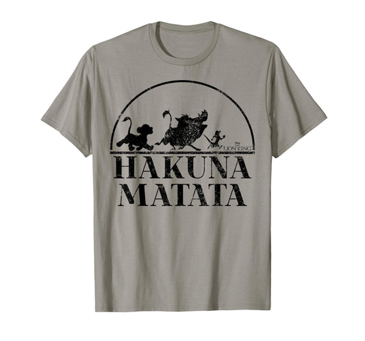 Disney The Lion King Hakuna Matata Simple Text T-Shirt