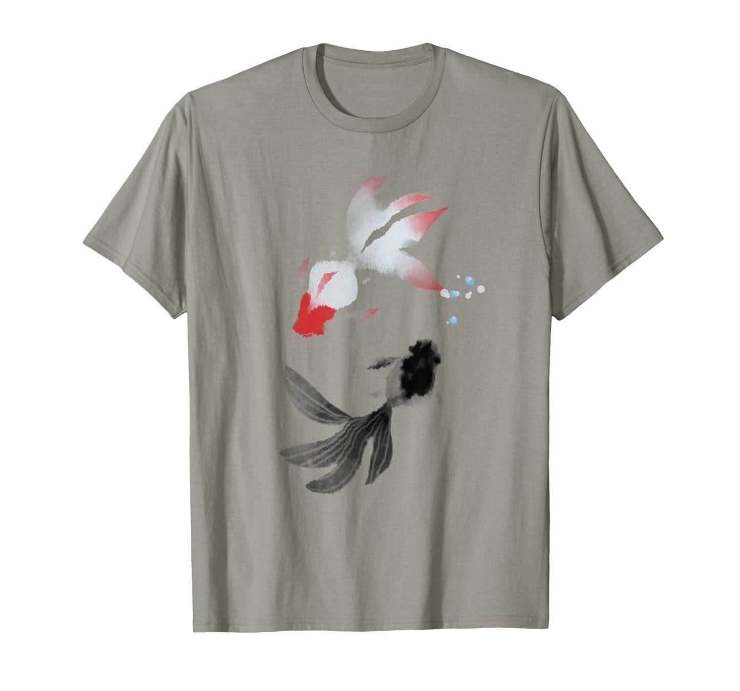 Goldfish Love Japanese Chinese Animal Boy Girl Gift T-Shirt