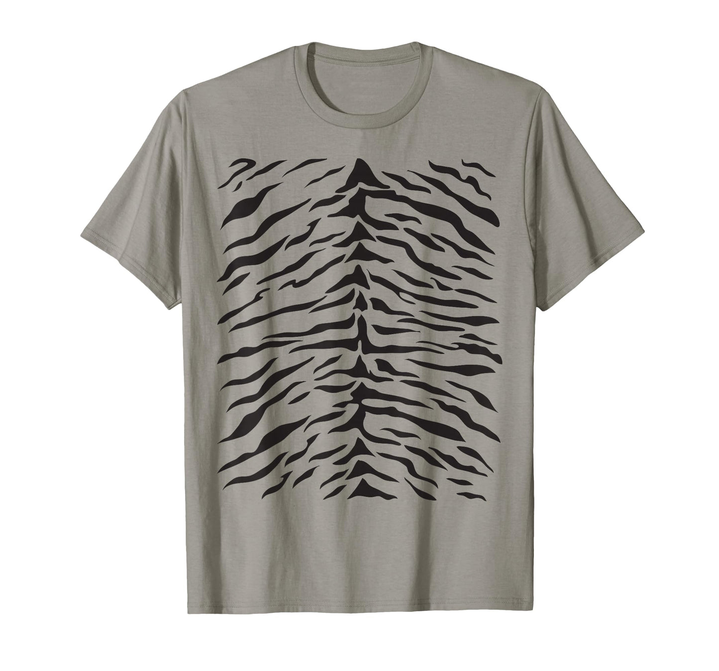 Tiger Print Cute Costume Idea Orange Tigers Stripes T-Shirt