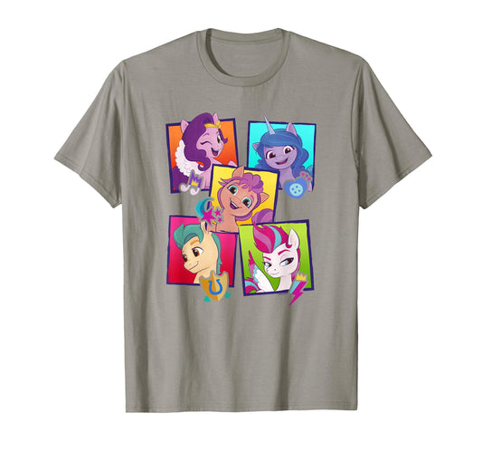 My Little Pony: A New Generation Group Pony Boxes T-Shirt