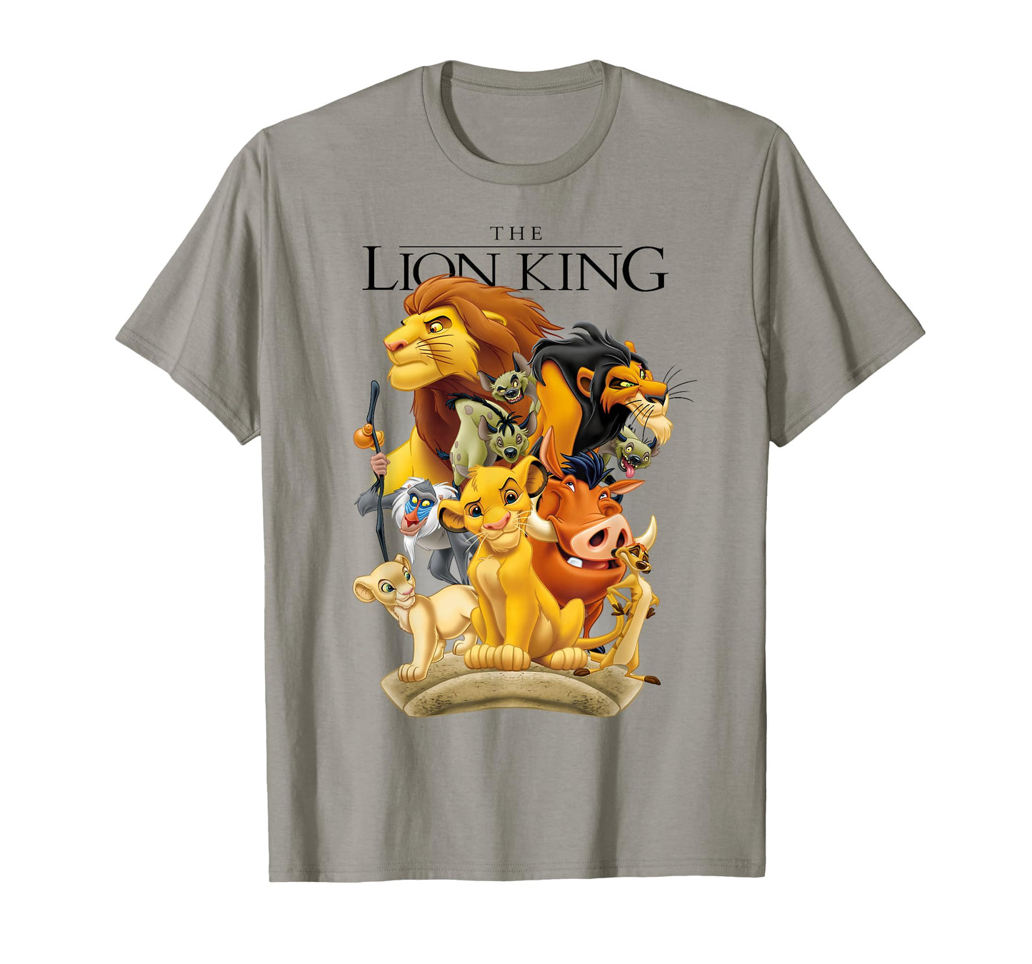 Disney The Lion King Pride Land Characters Group Shot T-Shirt