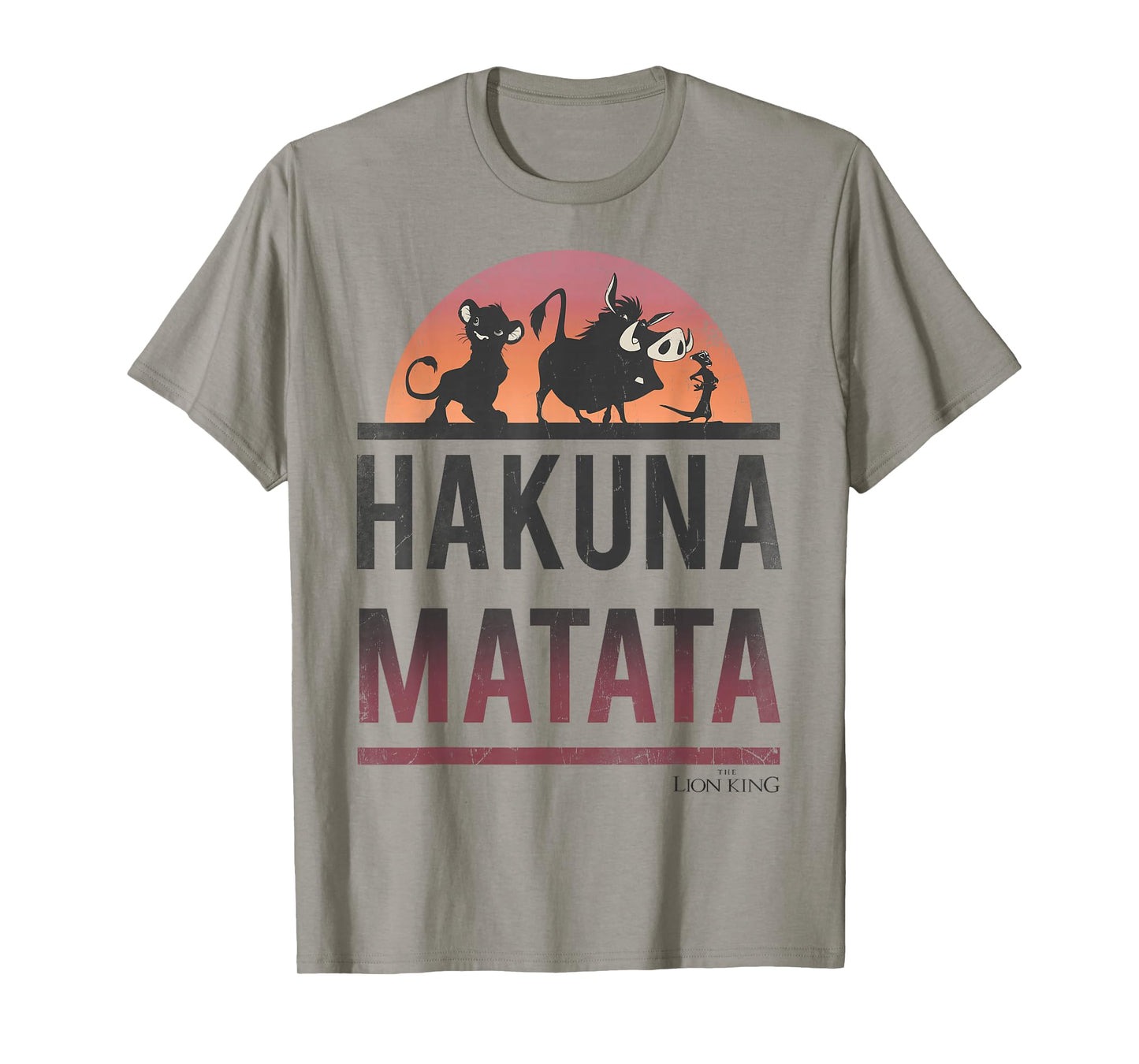 Disney Lion King Simba Hakuna Matata Graphic T-Shirt T-Shirt