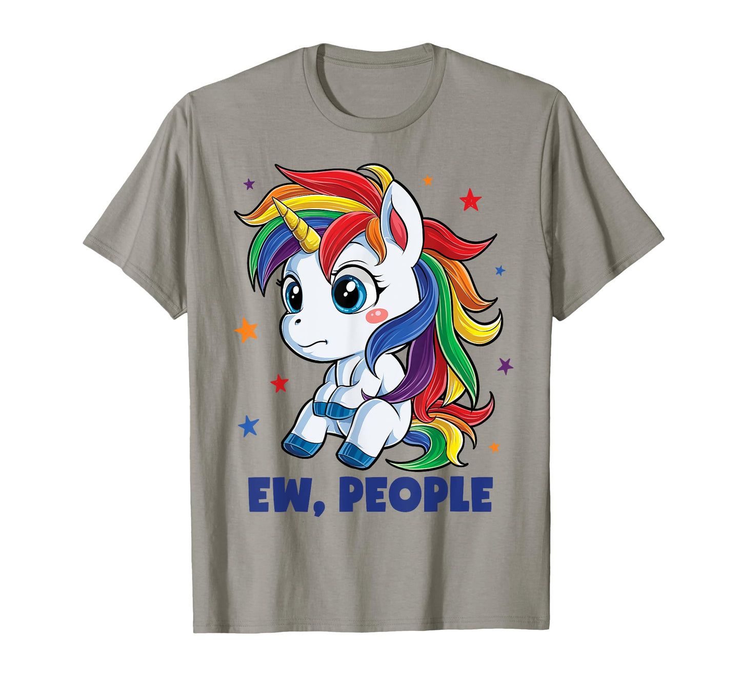 Unicorn Ew People T shirt Girls Funny Rainbow Unicorns Gift T-Shirt