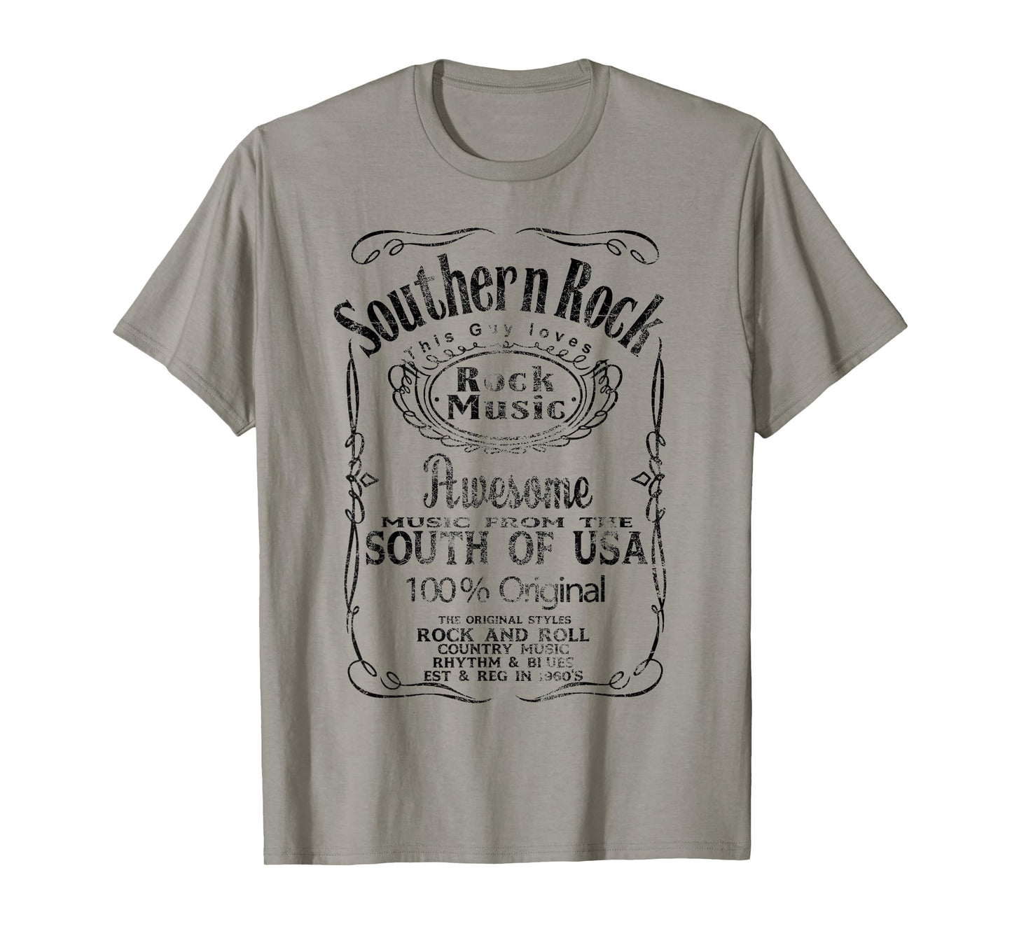 Southern Rock Music USA United States Streetwear souvenir T-Shirt