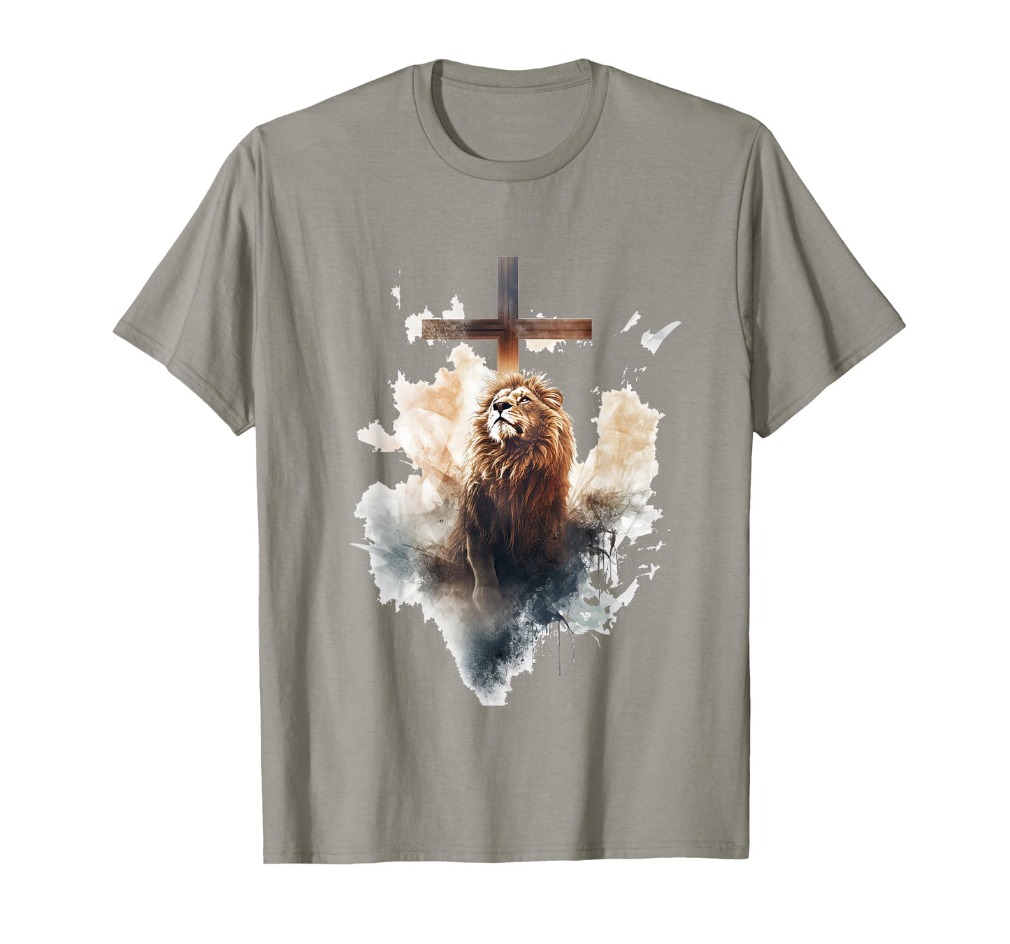 Yeshua Lion of Judah Christian Faith Jesus God Revelation T-Shirt