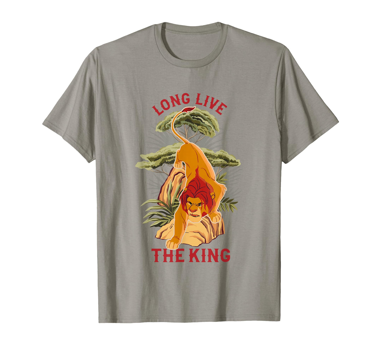 Disney The Lion King Simba Long Live The King Chest Poster T-Shirt
