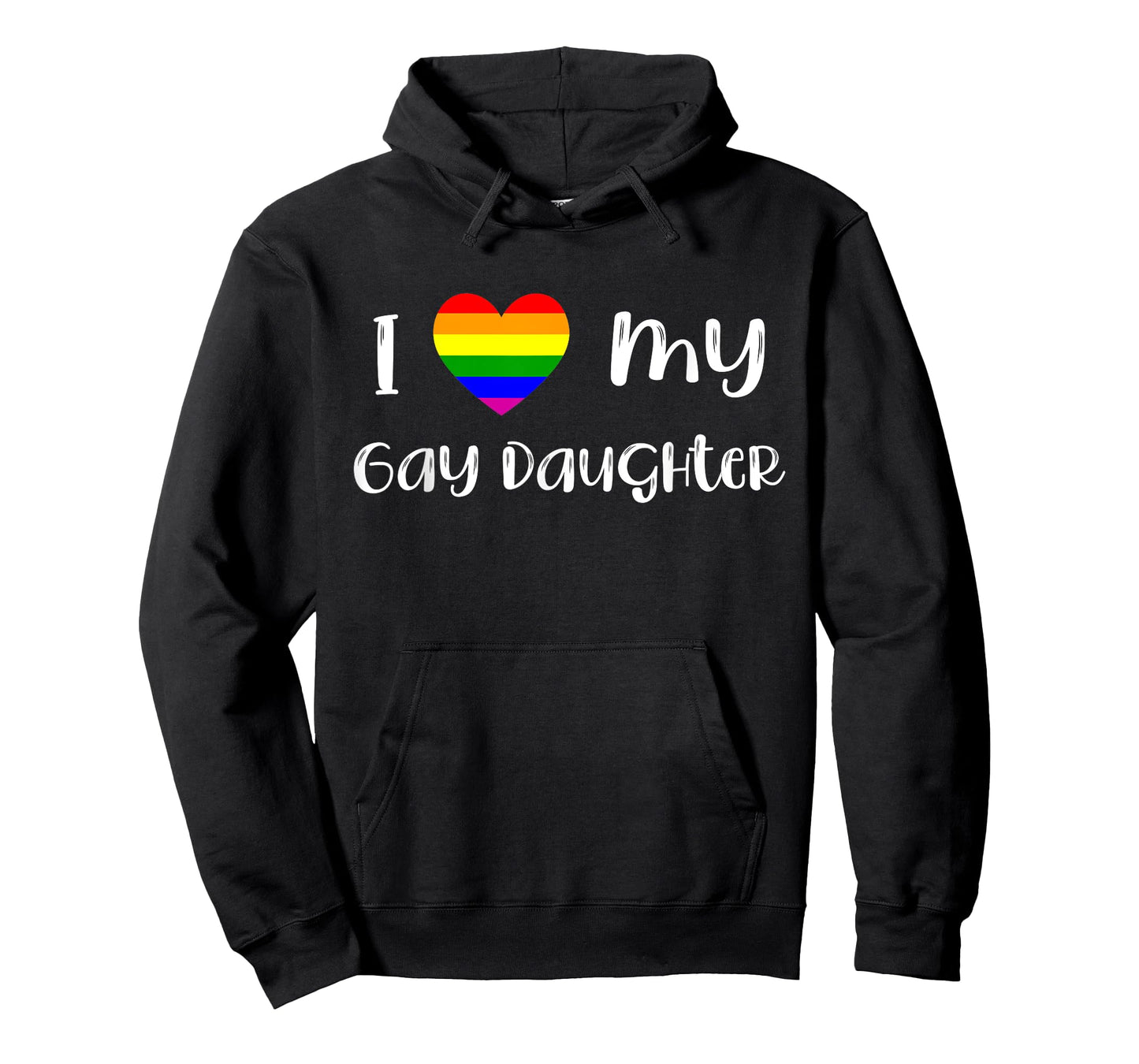 I Love My Gay Daughter LGBTQ Gay Pride Month Love Is Love T-Shirt