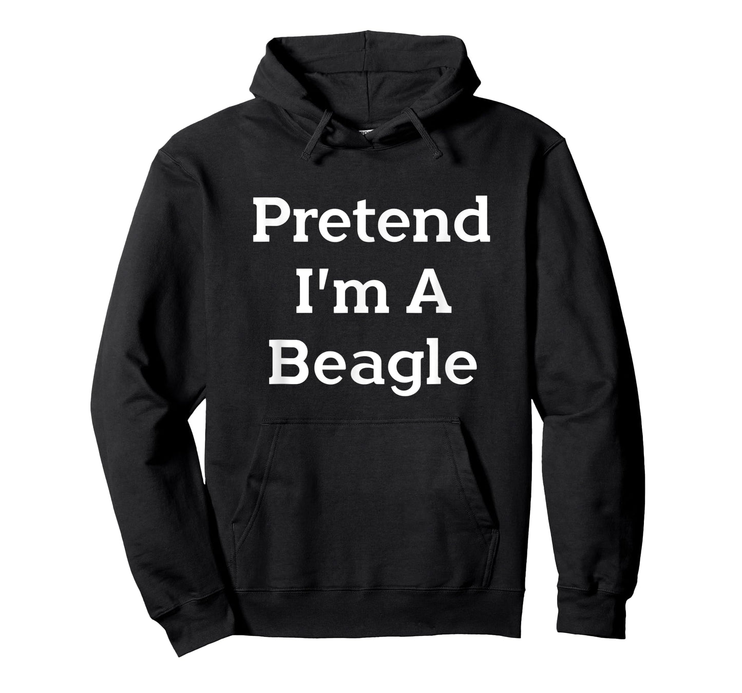 Pretend I'm A Beagle Costume Party Lazy Funny Halloween Dog T-Shirt