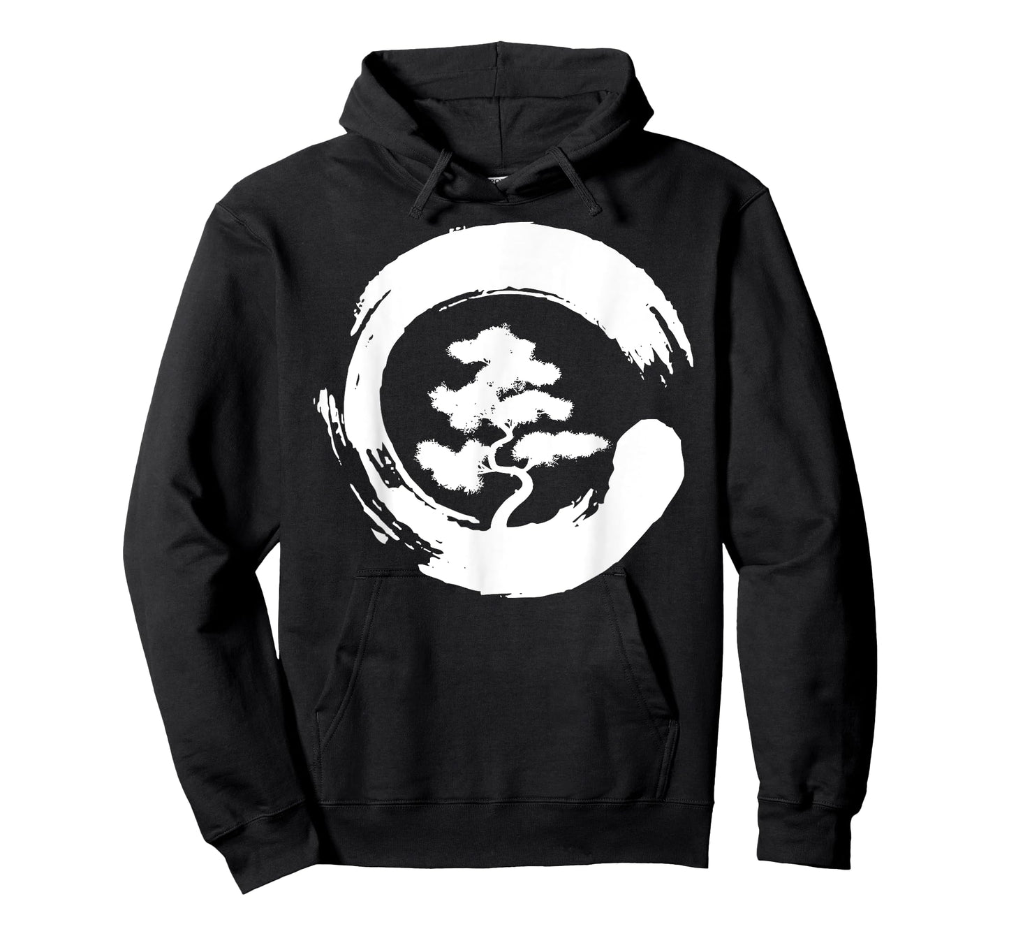 Bonsai Tree in Enso Circle | Japanese Zen gift T-Shirt