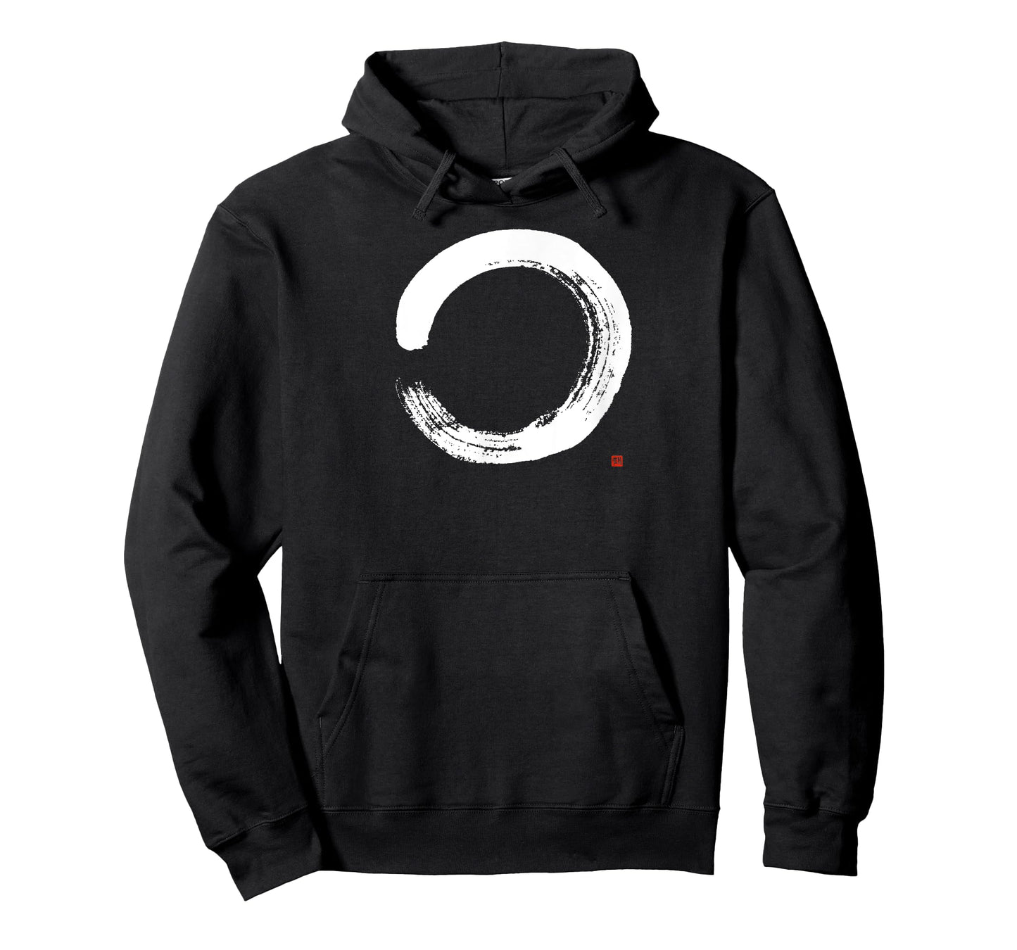 Enso Circle T-shirt: Artistic Japanese Zen Enso Painting T-Shirt