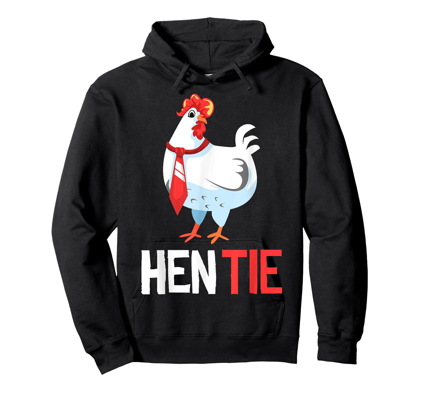 Funny Hen Tie Gift For Men Women Chicken Japanese Anime T-Shirt