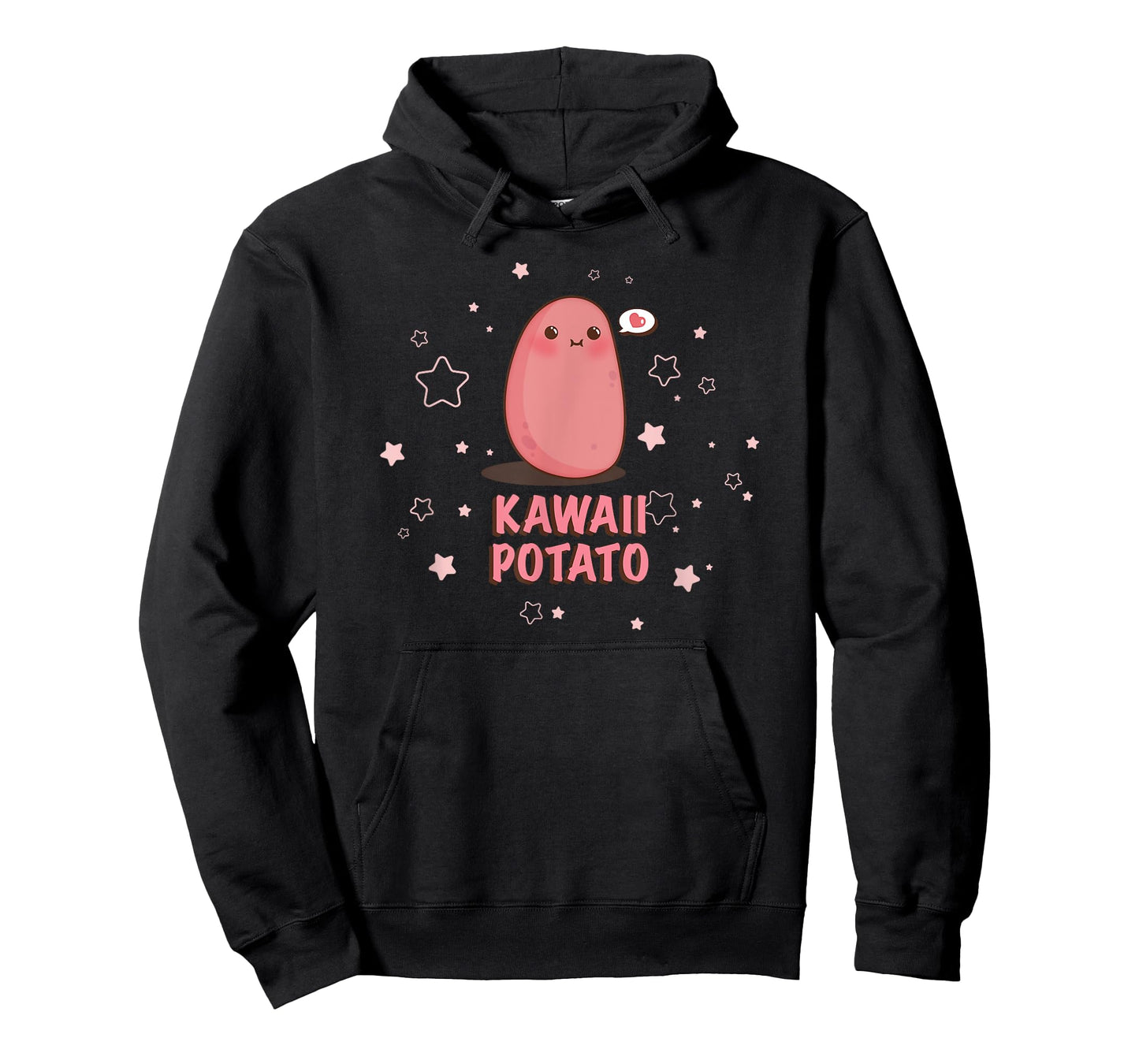 Kawaii Potato Cute Star T-shirt T-Shirt