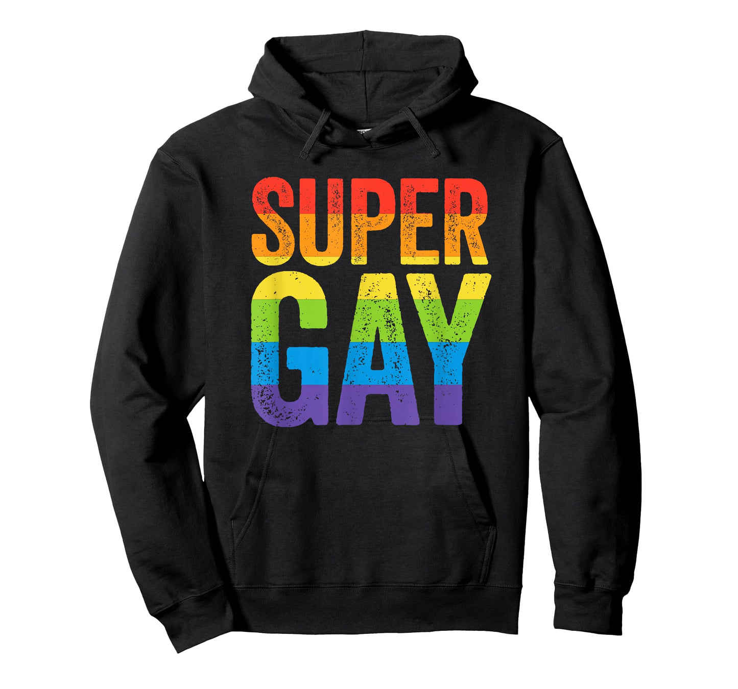 Super Gay T Shirt - LGBT Pride Rainbow Flag Gay Lesbian T-Shirt