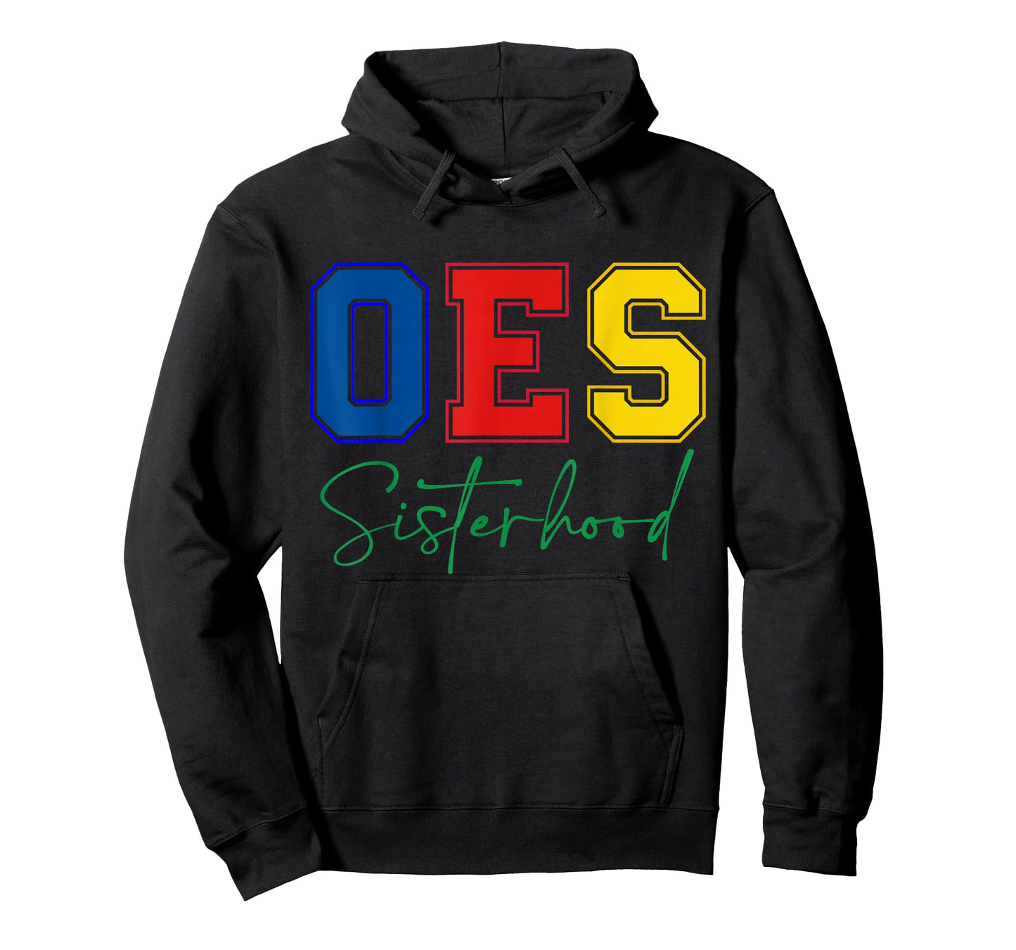 OES Sisterhood Order of The Eastern Star Colors Christmas T-Shirt