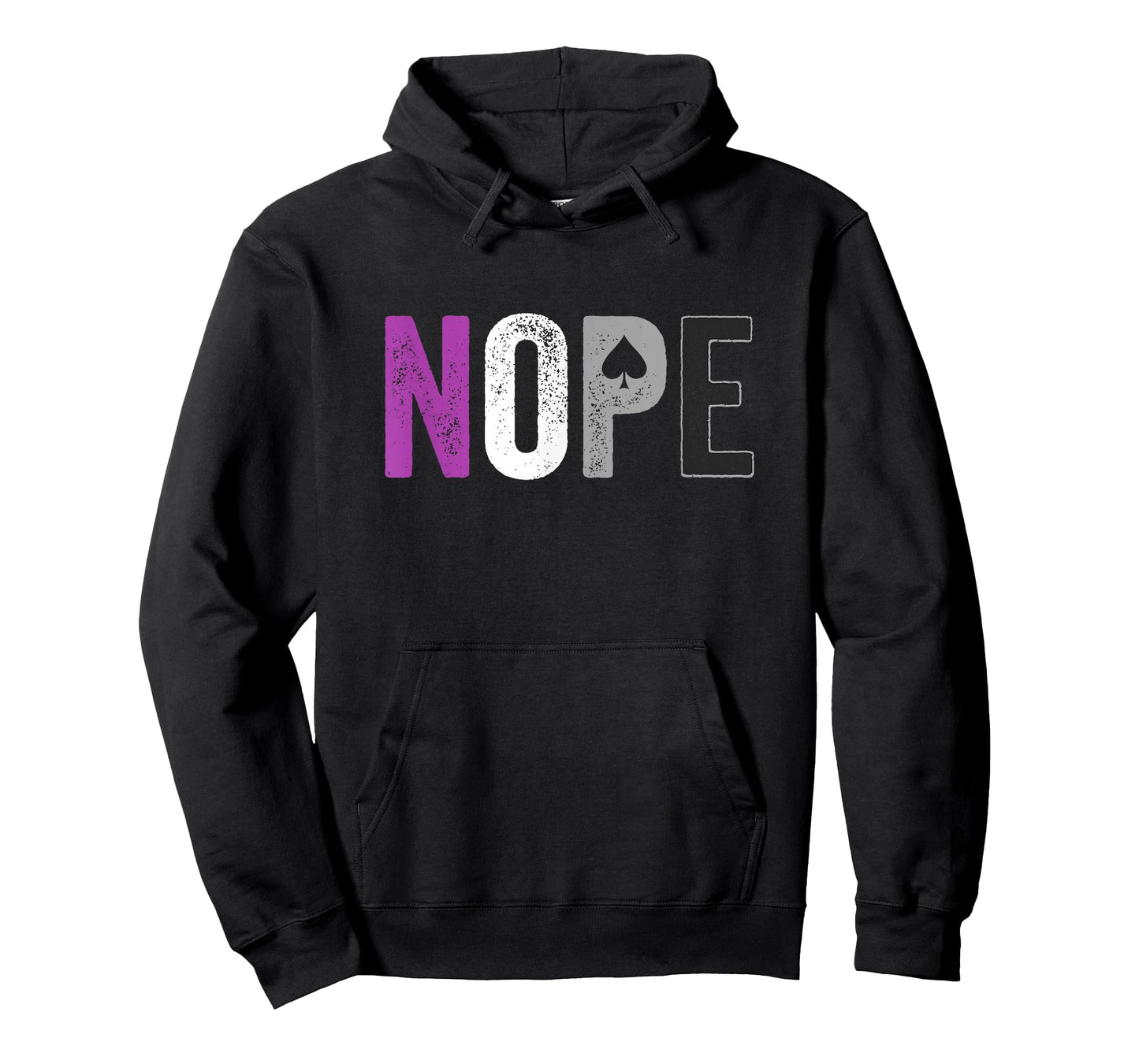 Nope Asexual Pride Shirt - Asexuality ACE Flag Ally Gift T-Shirt