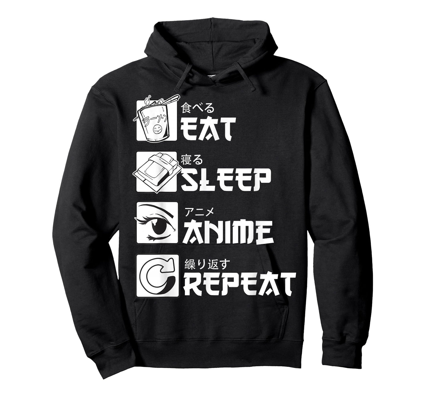 Eat Sleep Anime Repeat Manga Shirts Men Women T-Shirt