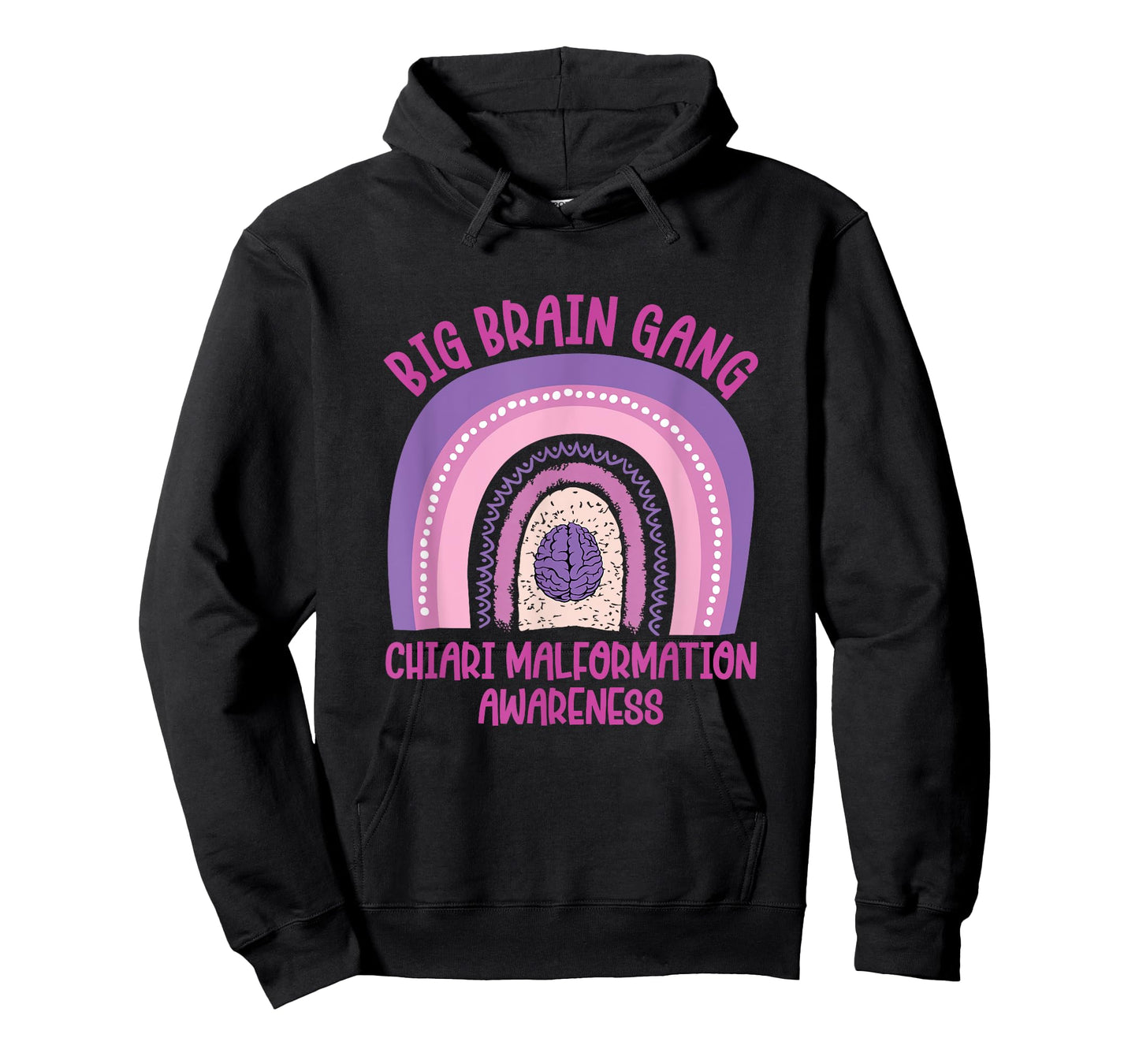 big brain gang Arnold Chiari Malformation awareness T-Shirt