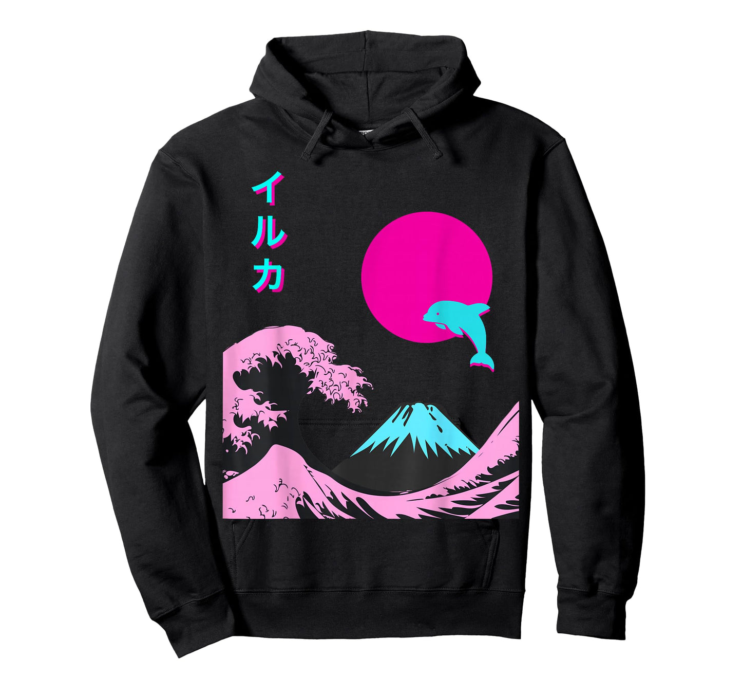 Retro Aesthetic Iruka Tee With Japanese Writing T-Shirt