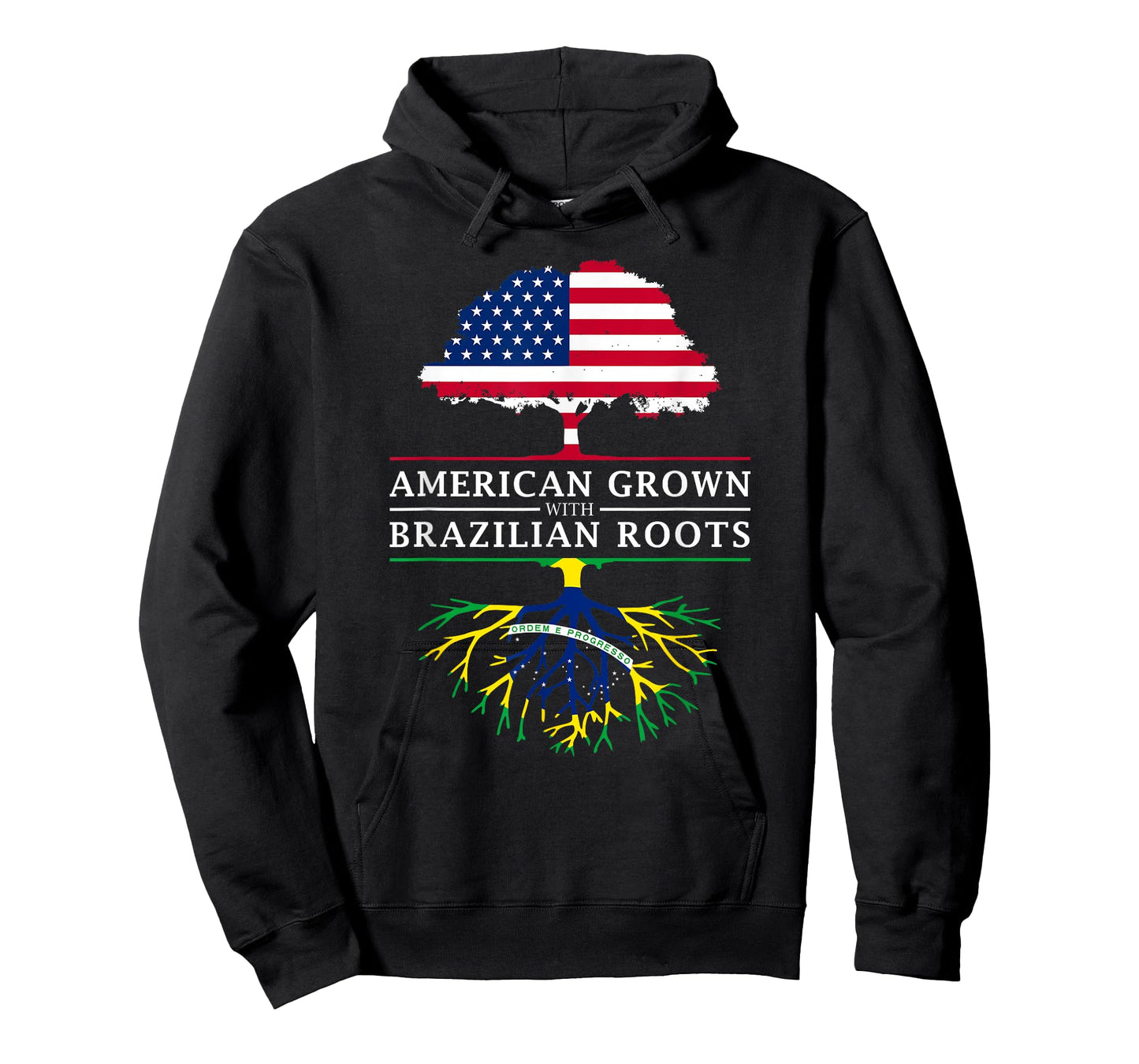 American Grown with Brazilian Roots - Brazil T-Shirt