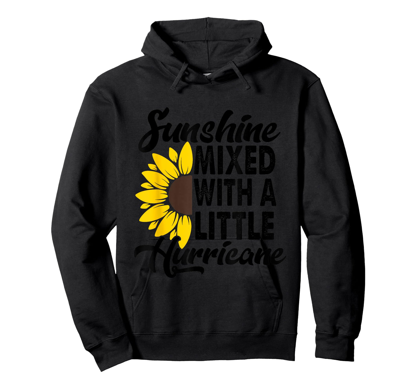 Sunflower She'S Sunshine Mixed With A Little Hurricane Men Women Girls Kids T-Shirt