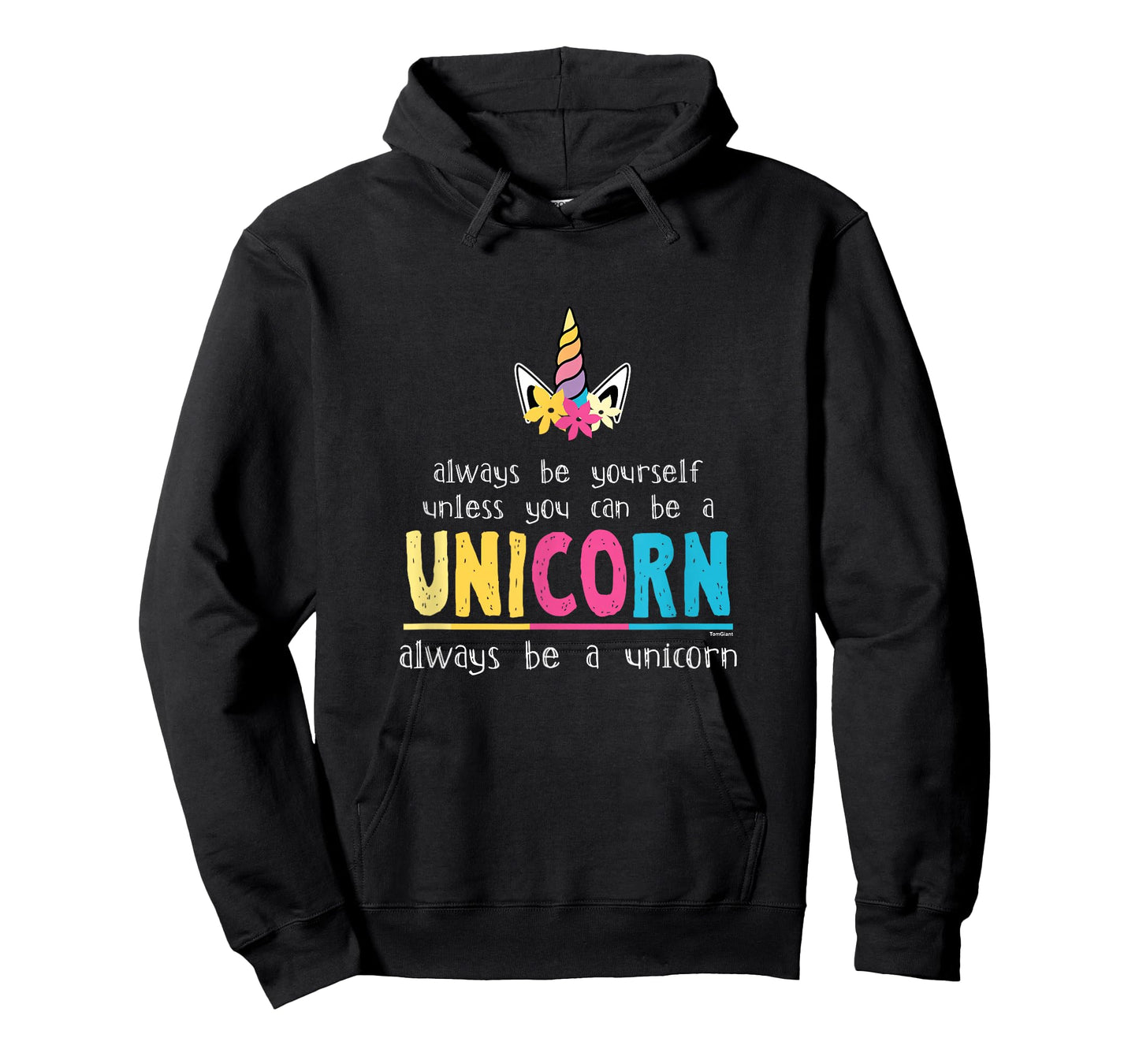 Funny Always Be Yourself Cute Unicorn Girl T Shirt T-Shirt