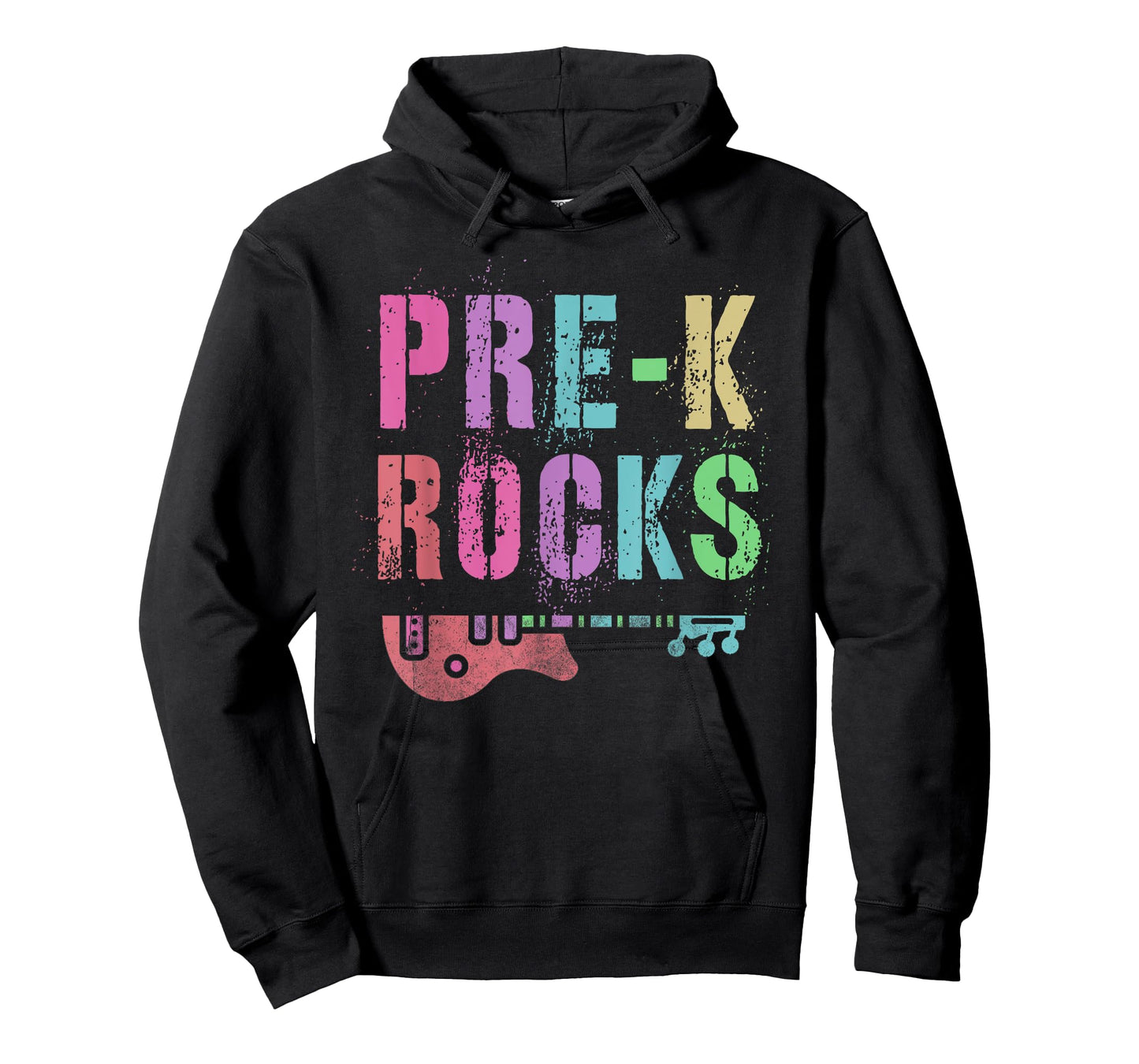 Vintage PRE-K ROCKS Teacher Rockstars I Teach ABCD Preschool T-Shirt for Men Women Girls Kids