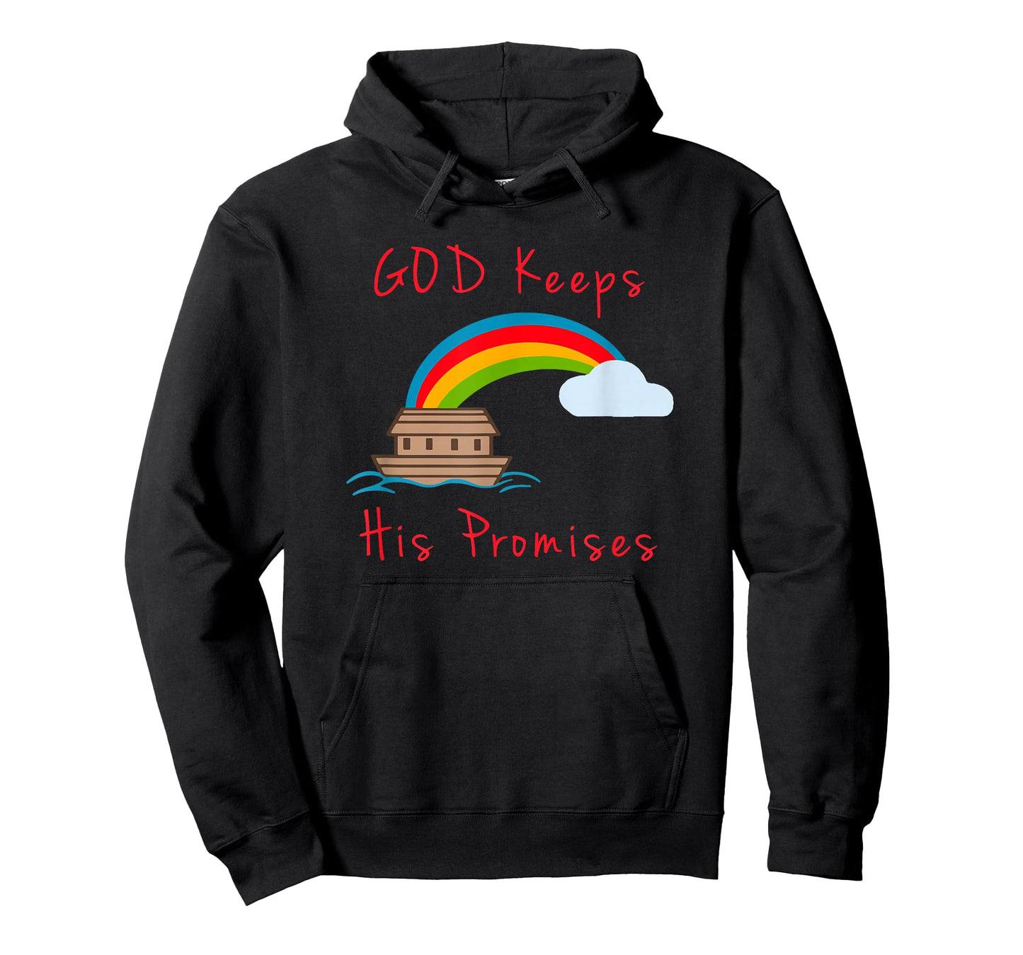 Noahs Ark God Keeps His Promises Cute Religious T-Shirt
