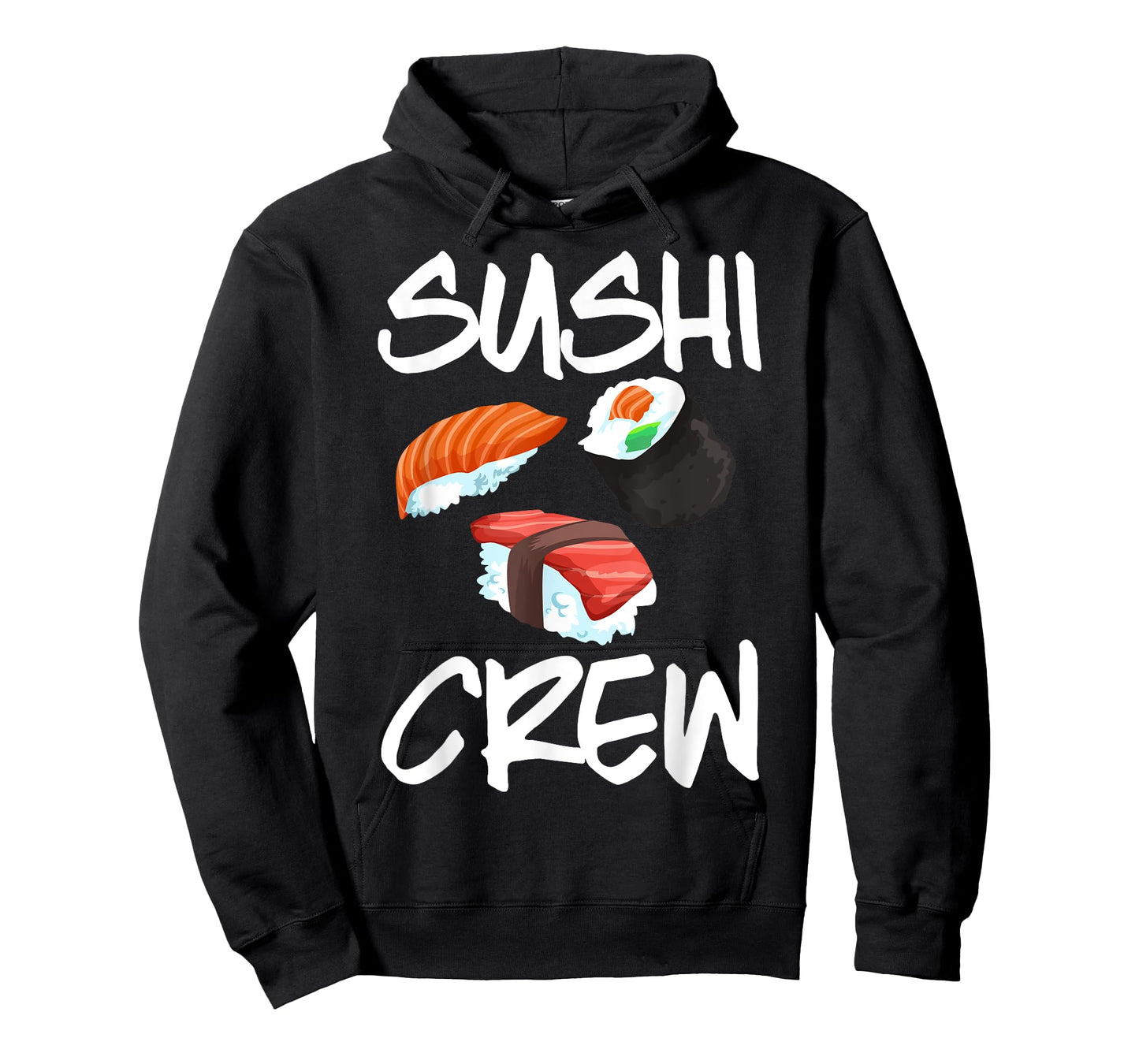 Funny Sushi Gift For Kids Men Women Cool Sushi Crew Foodie T-Shirt