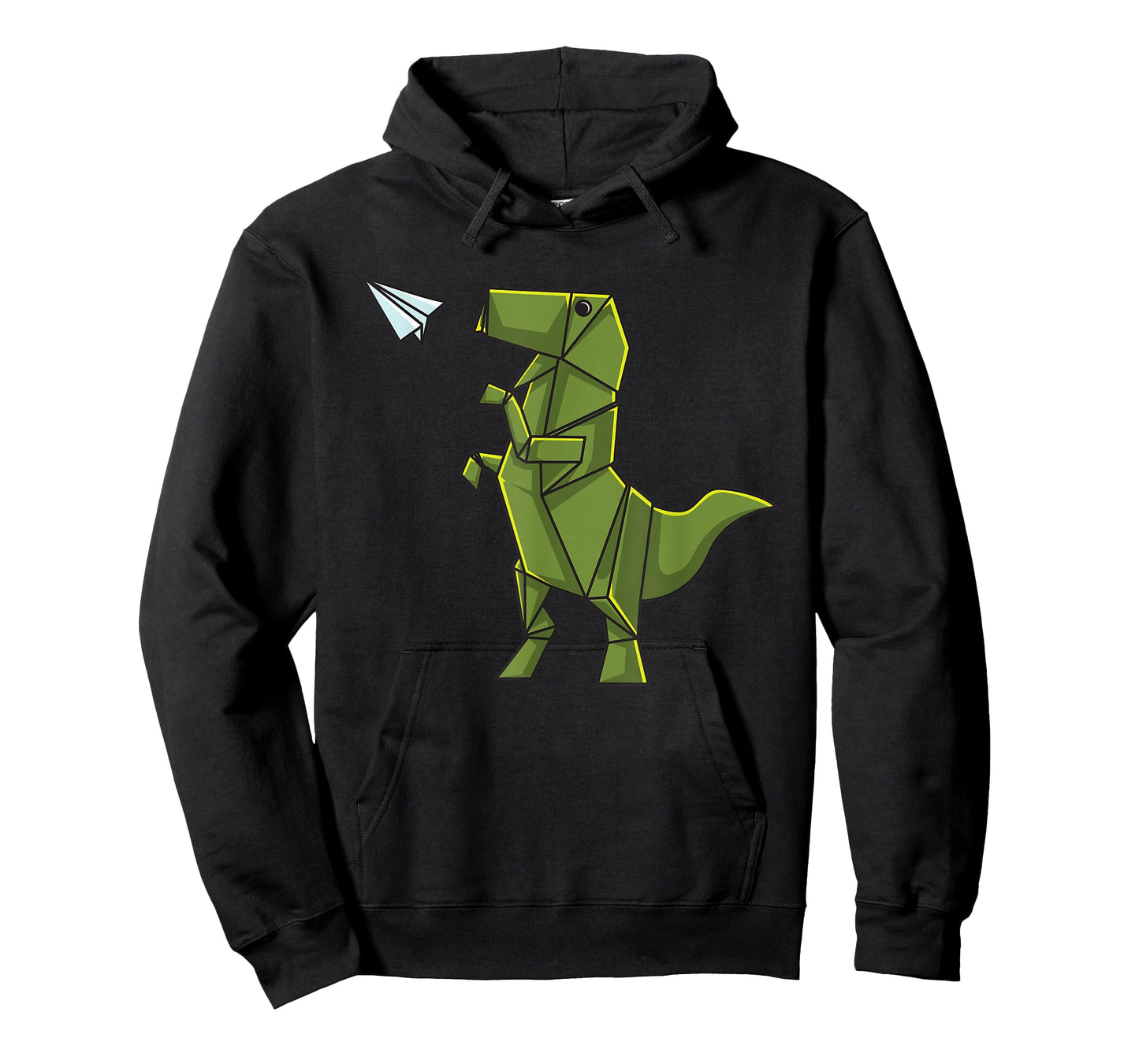 Origami Dinosaur Shirt - Origami T-Rex Flying Paper Airplane T-Shirt
