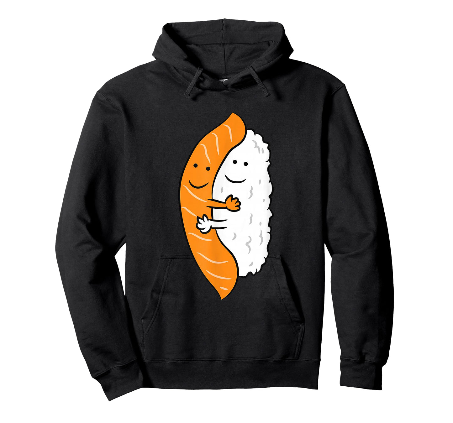 Sushi Hugging Salmon Cute Japanese Sushi T-Shirt