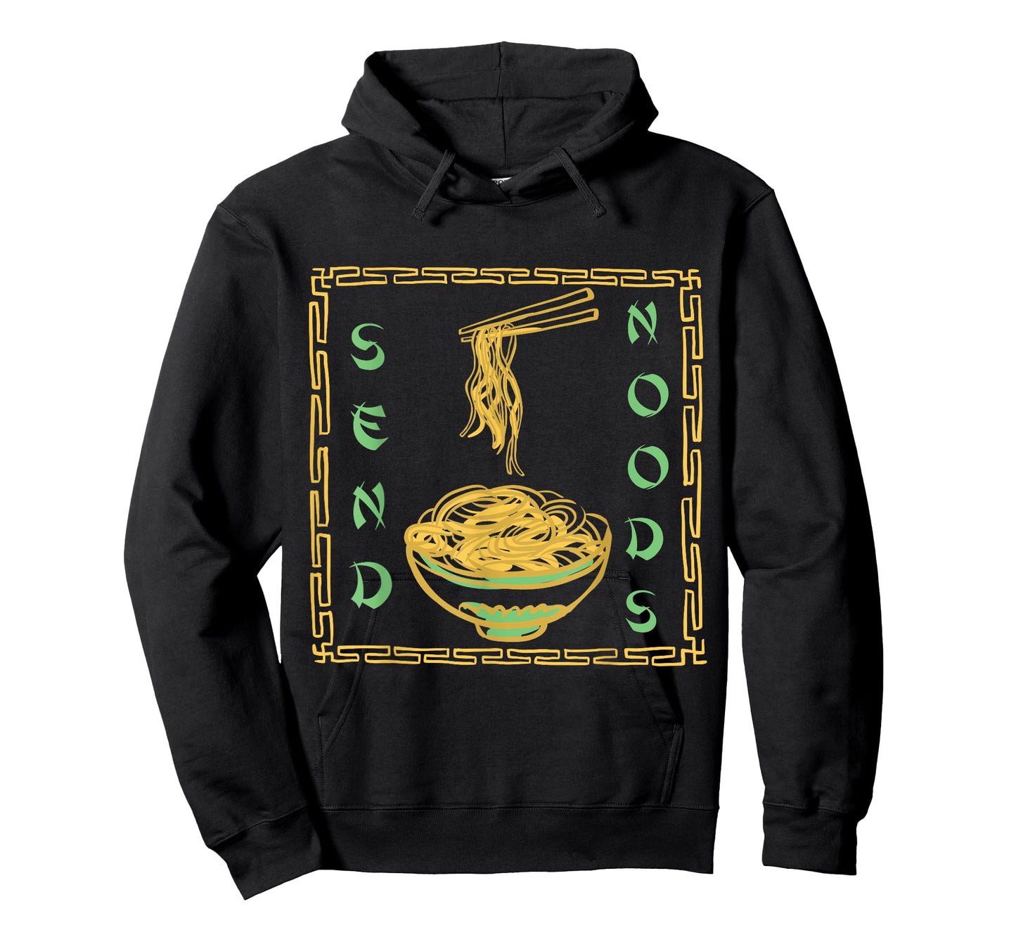 Funny Send Noods T-Shirt Ramen Noodles Tee