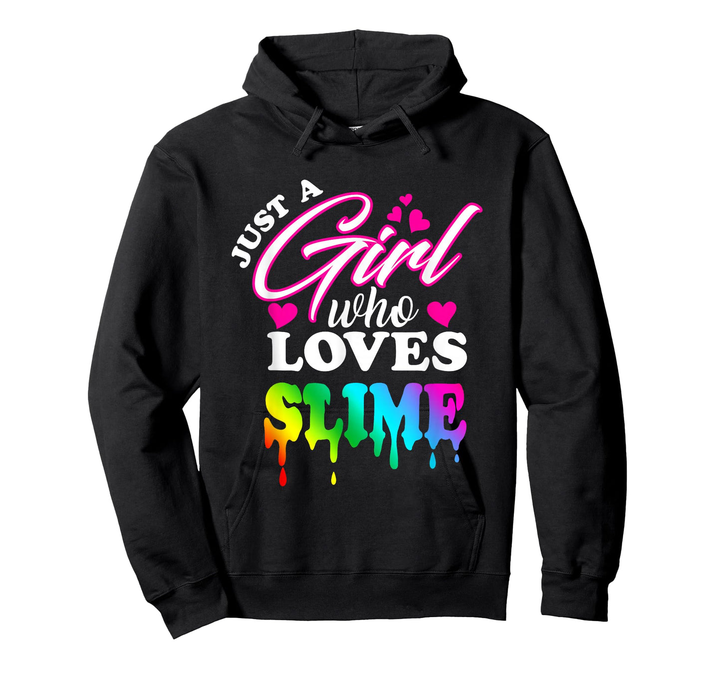 Just a Girl Who Loves Slime T-Shirt Slime T-Shirt for Girls T-Shirt