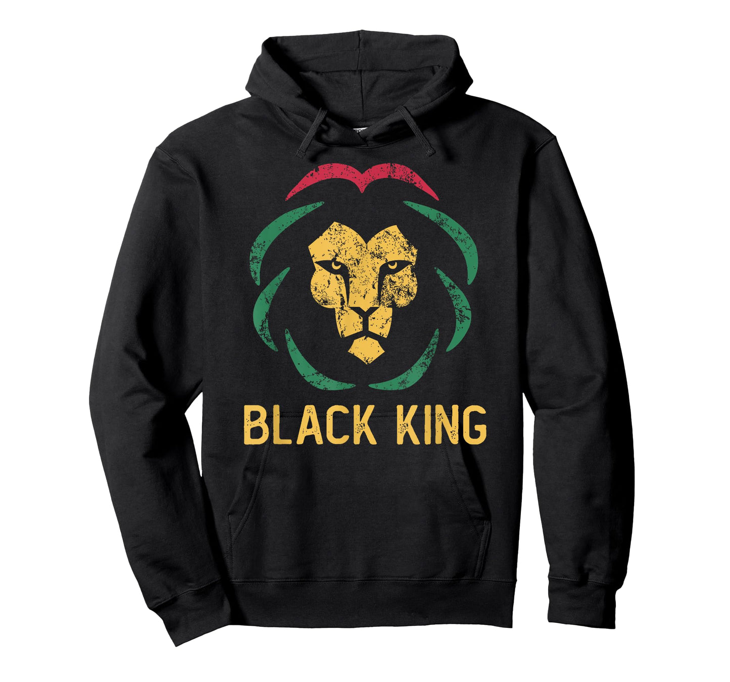 Black King Lion Black History Month Men & Juneteenth Boys T-Shirt