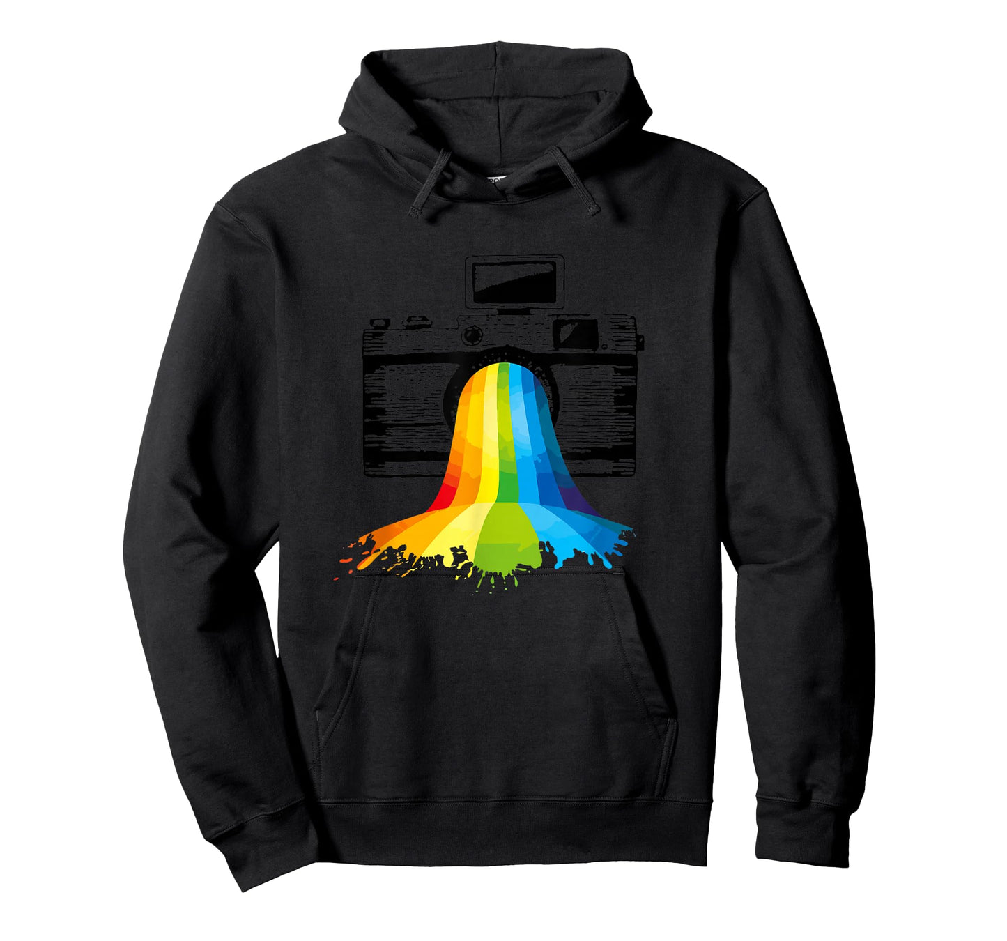 Photography Art T-Shirt Camera Rainbow Photographer Gift T-Shirt