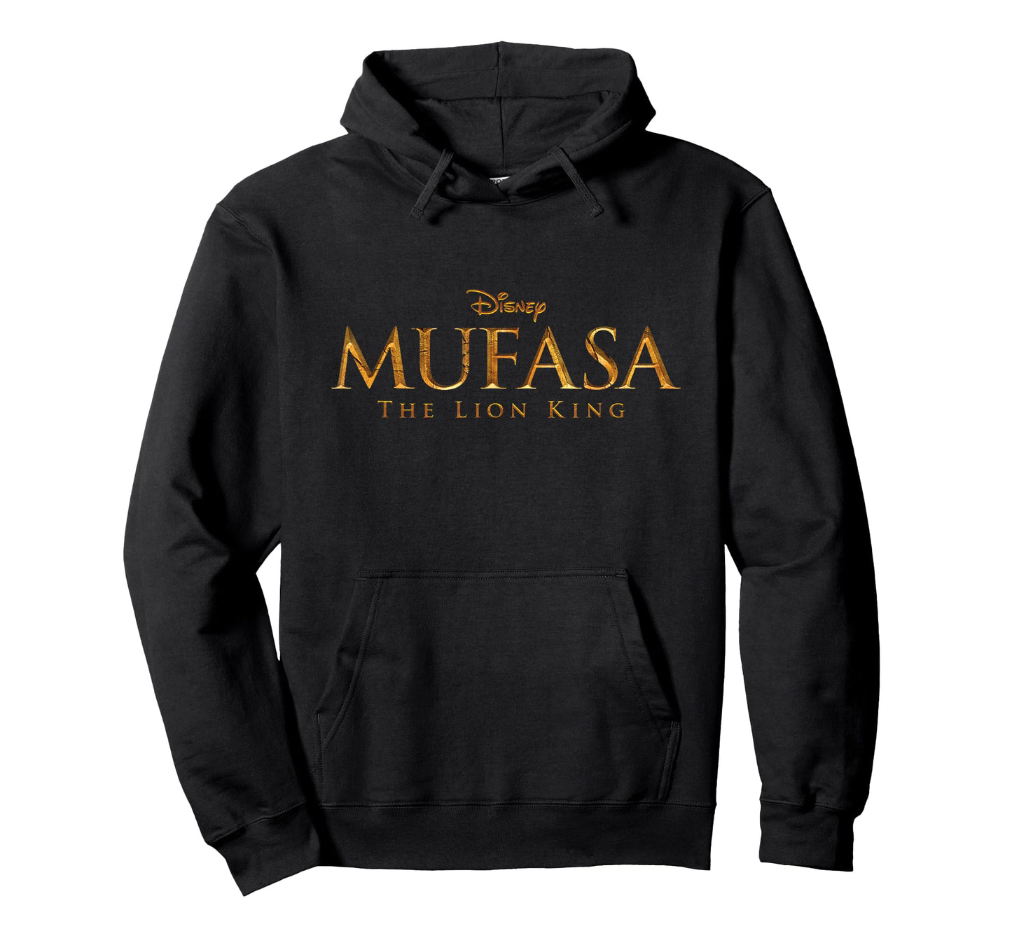 Disney Mufasa: The Lion King Golden Title Logo T-Shirt