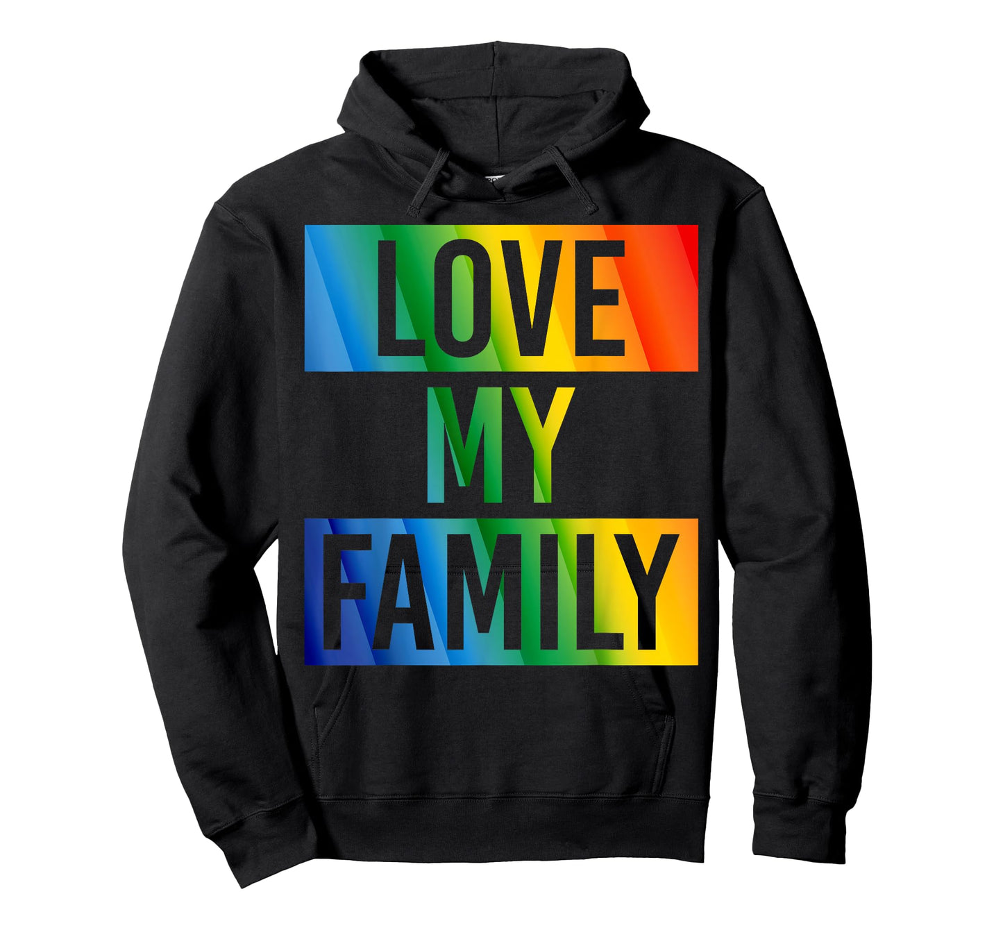 Love My Family Gay Pride LGBT Support Funny T-shirt