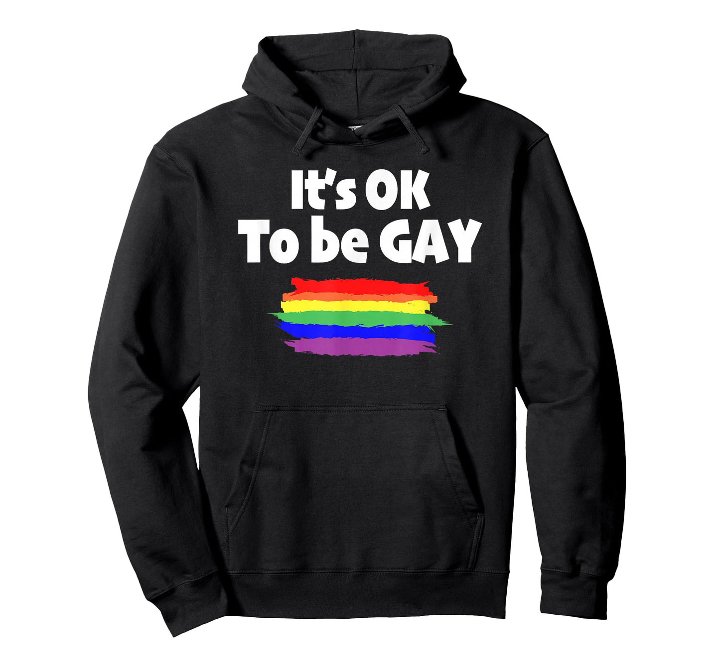 Gay Pride LGBT It's OK to be Gay Love Novelty T Shirt T-Shirt