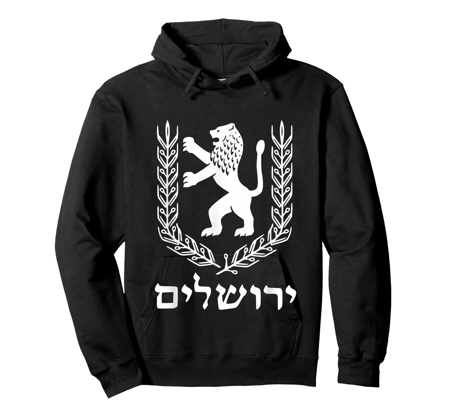 Lion Of Judah Jewish Pride Israel Flag Jerusalem Hebrew Tee T-Shirt