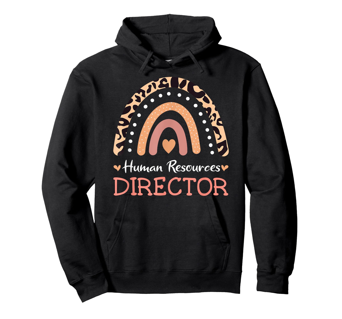 Human Resources Director Leopard Rainbow Appreciation T-Shirt