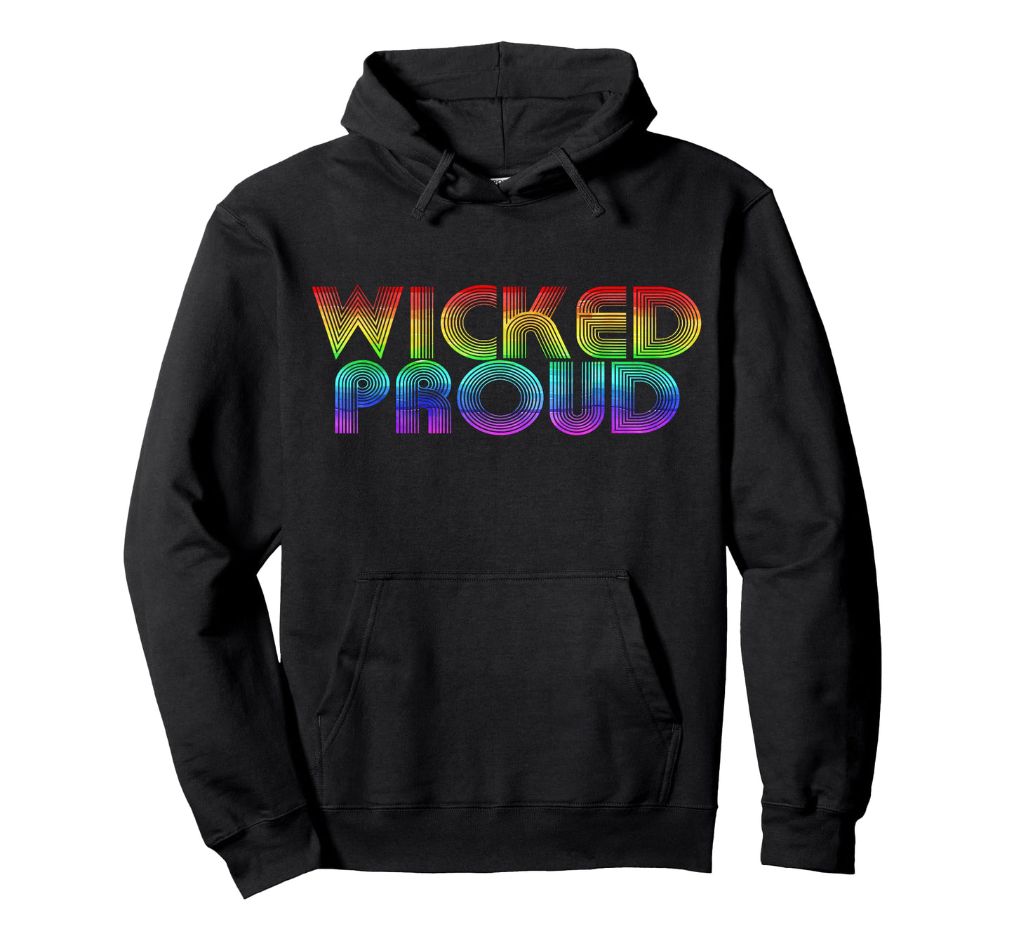 Wicked Proud Boston Gay Pride Rainbow LGBTQ Support T Shirt T-Shirt