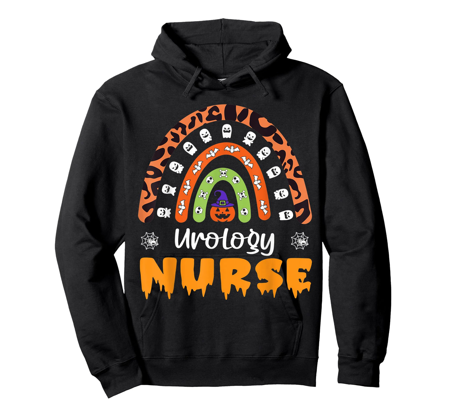 Urology Nurse RN Leopard Rainbow Women Halloween Costume T-Shirt