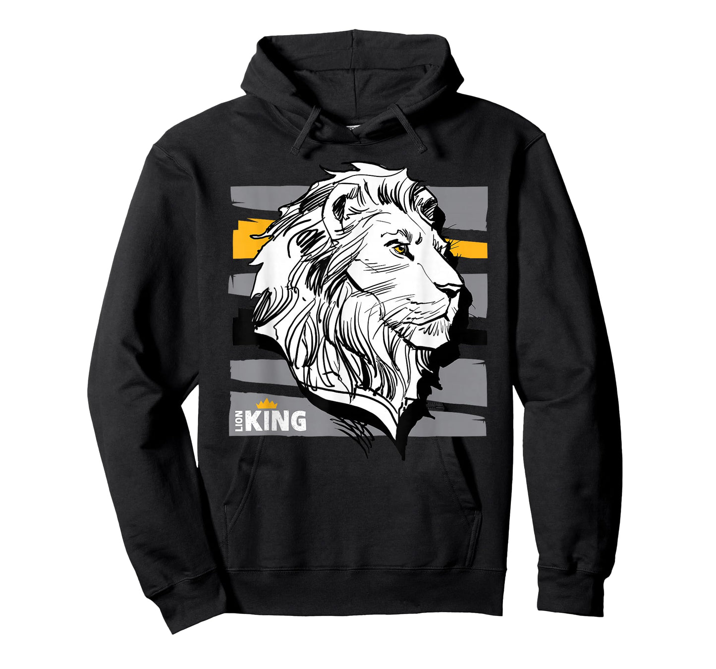 Disney The Lion King Live Action Mufasa Sketched Portrait T-Shirt