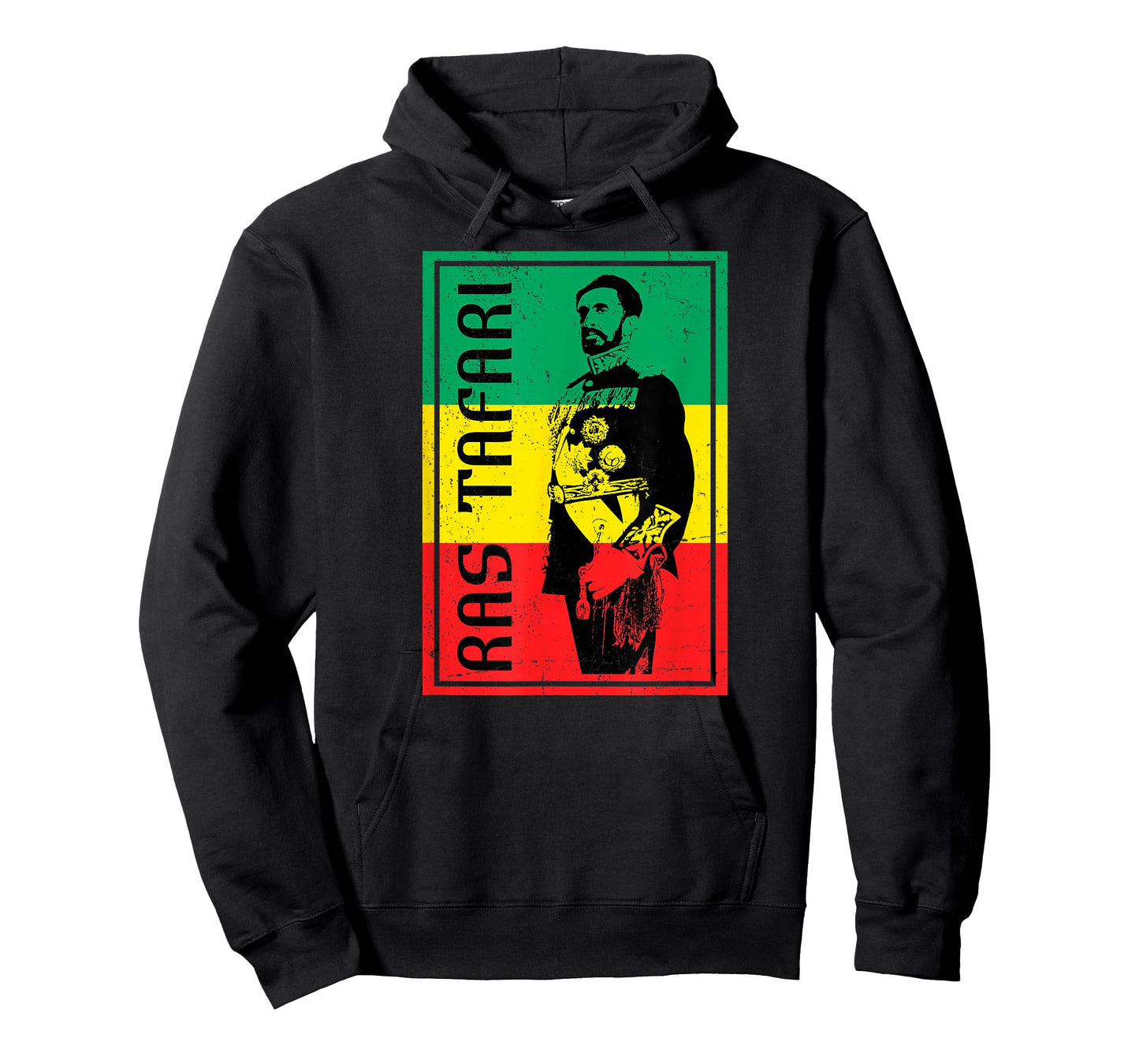 RAS TAFARI Kaiser Haile Selassie Ethiopia Reggae Rasta T-Shirt