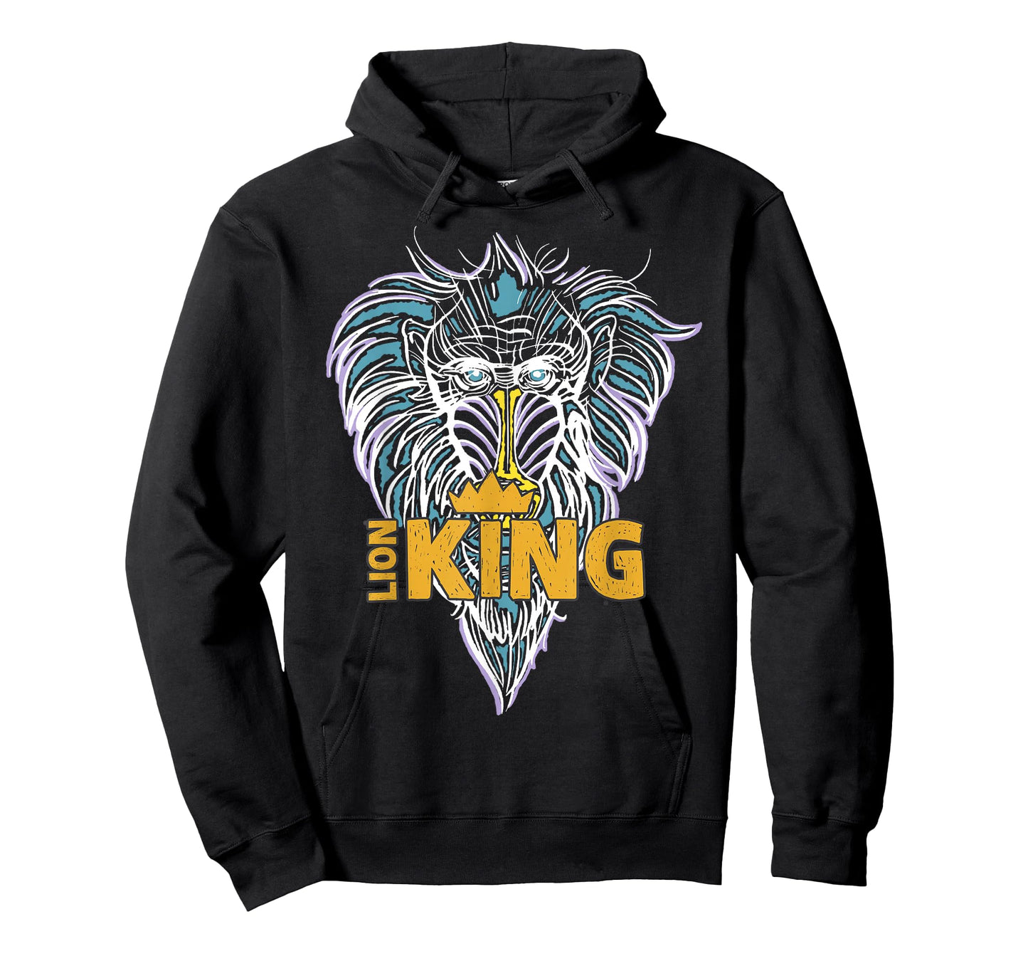 Disney The Lion King Pastel Rafiki Crown Logo T-Shirt