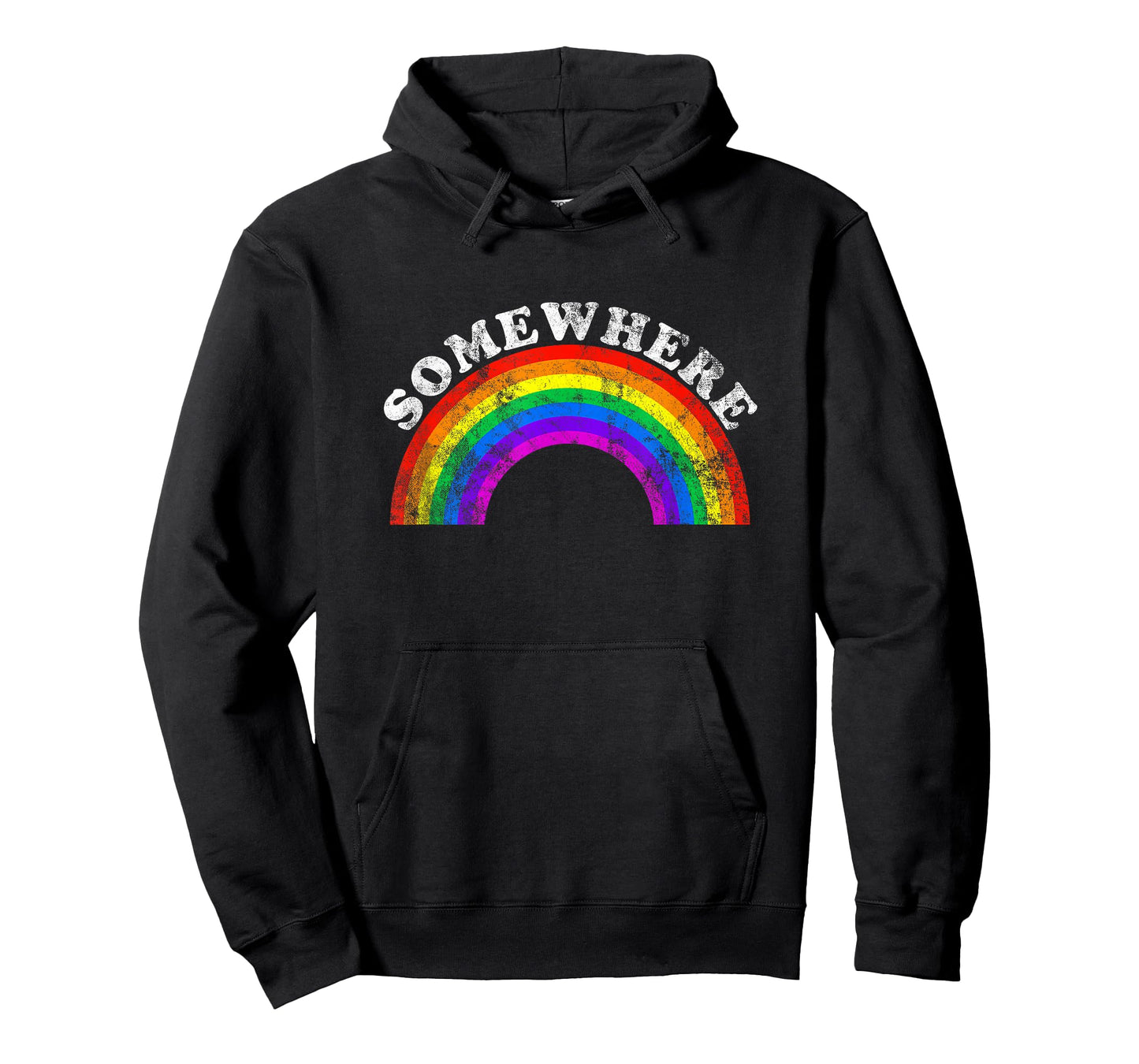 Somewhere Over the Rainbow | Vintage Pride T-Shirt T-Shirt