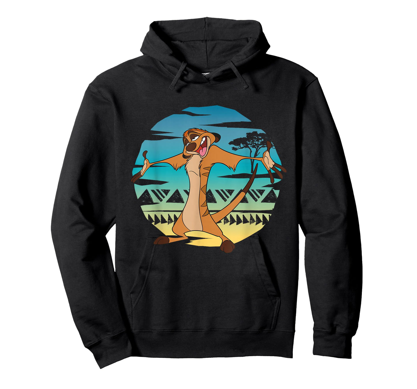 Disney The Lion King Timon Ombre 90s Retro T-Shirt T-Shirt