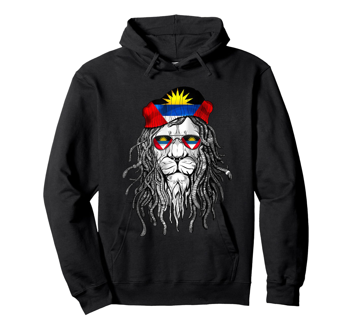 Antigua and Barbuda Tshirt Antigua and Barbuda Flag Lion Tee T-Shirt